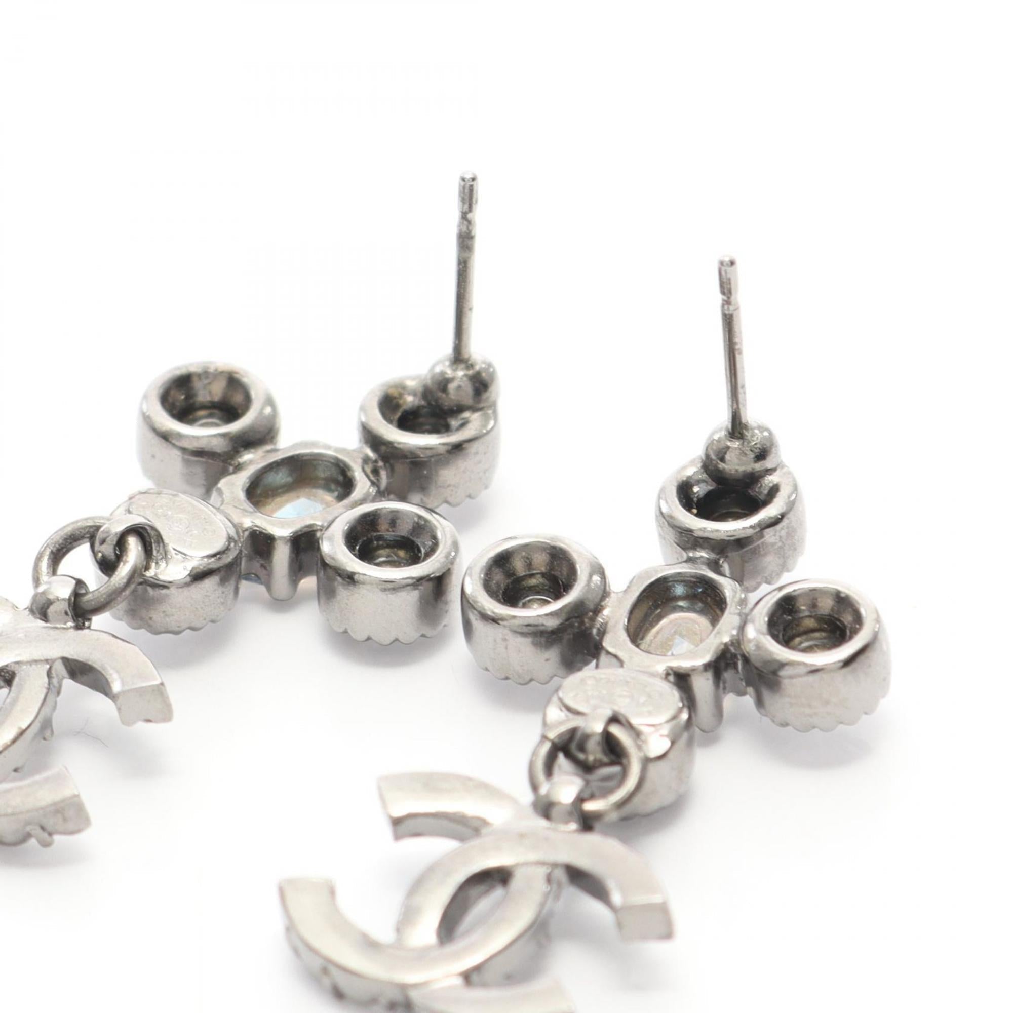CC Logo Earrings Sterling Silver