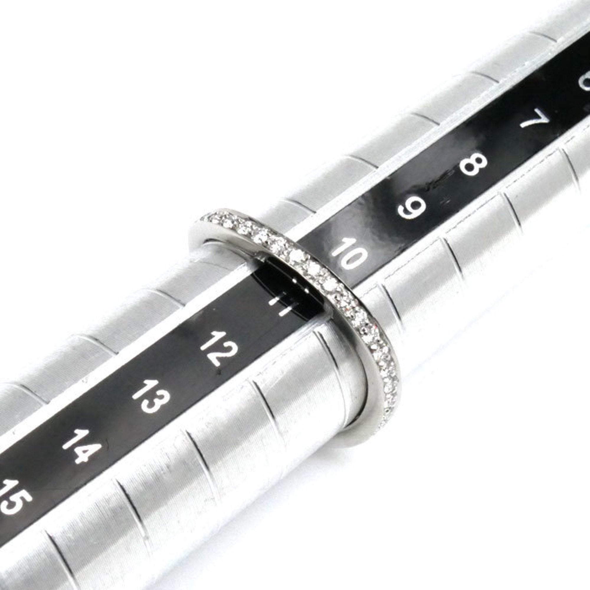 Band Ring Platinum with Diamond