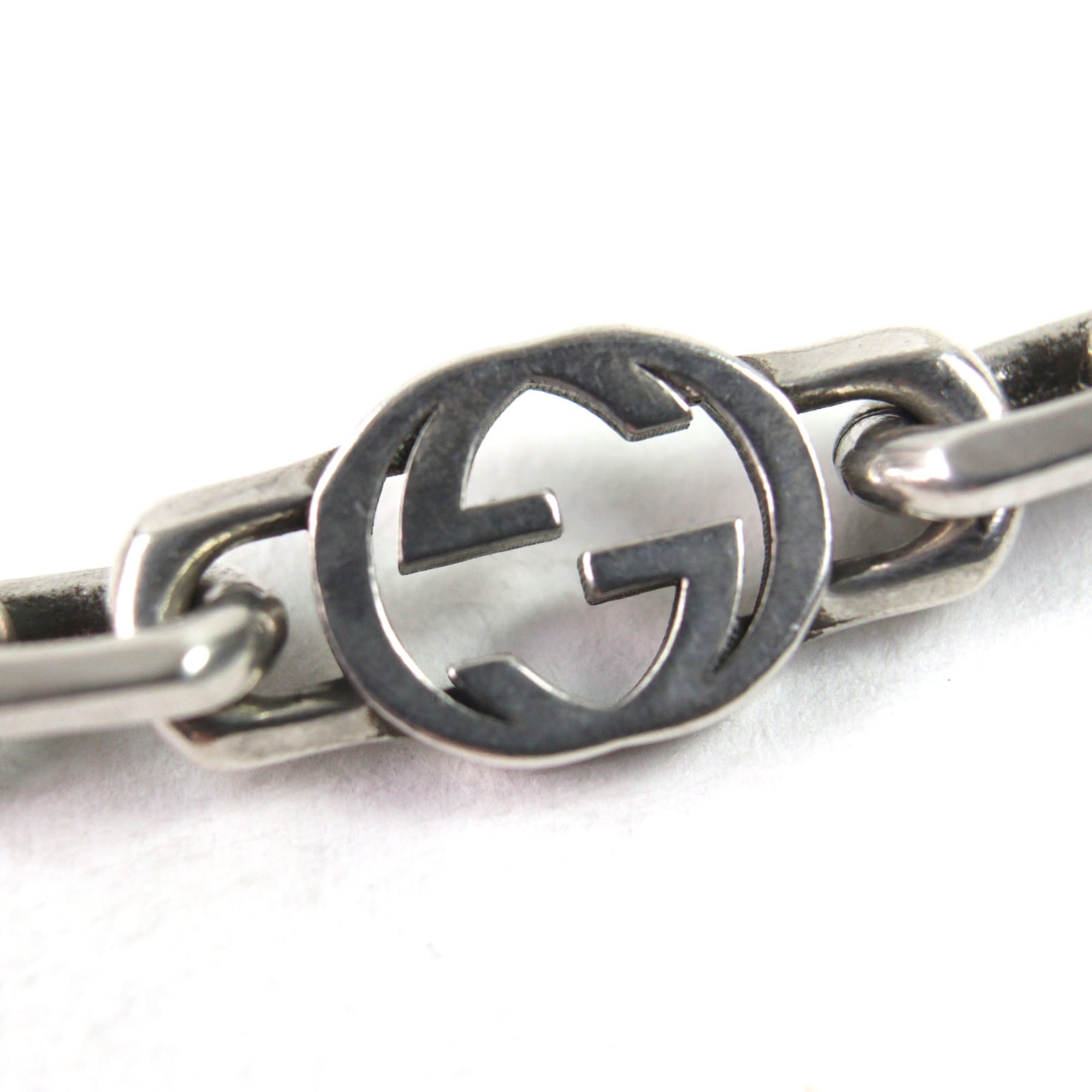 Interlocking G Bracelet Sterling Silver