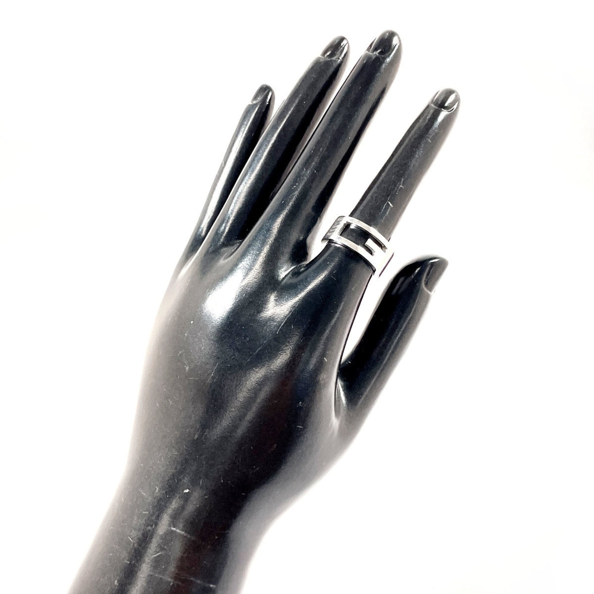 Cutout G Ring Sterling Silver