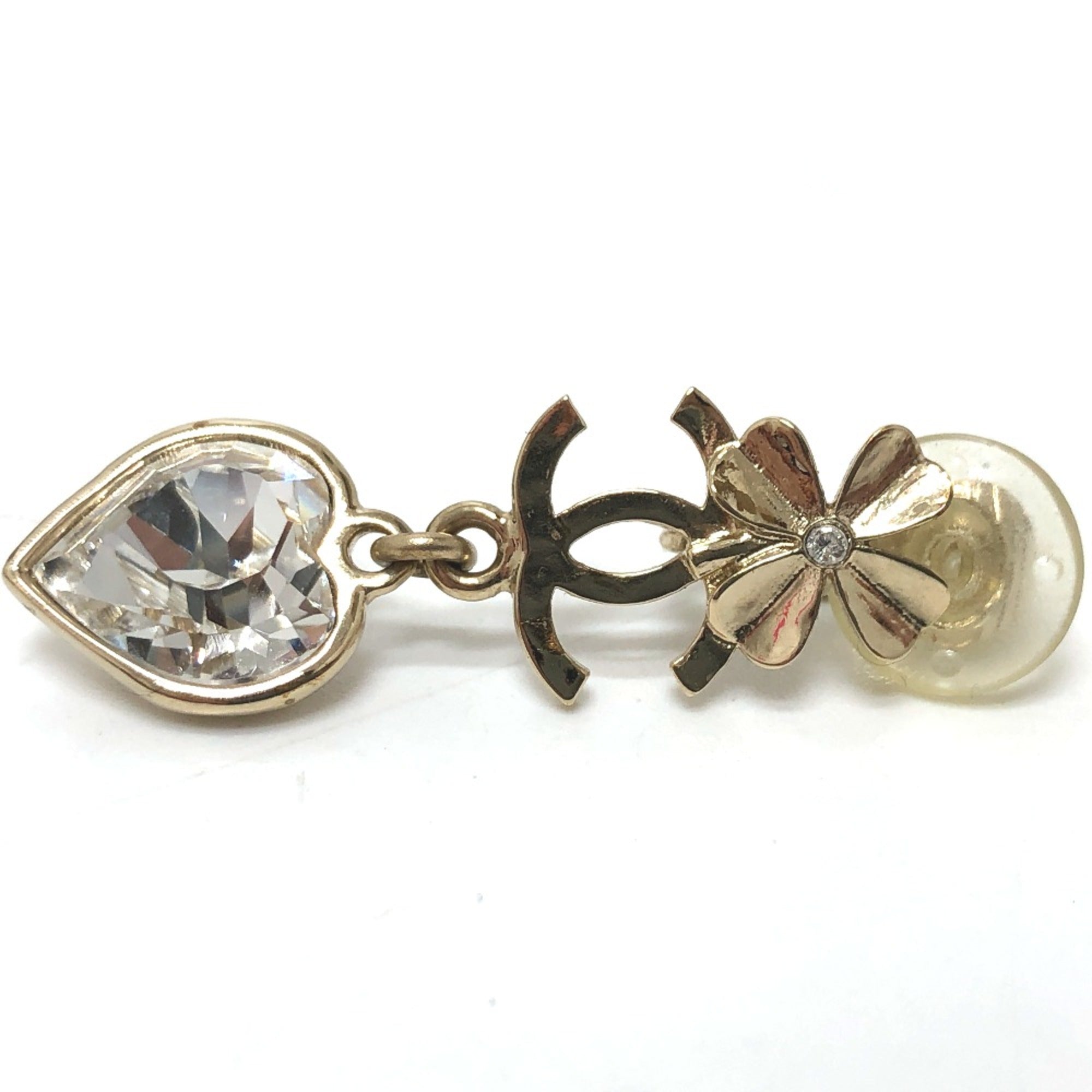 Clip-On Earrings Clip-On Gold-Tone Metal