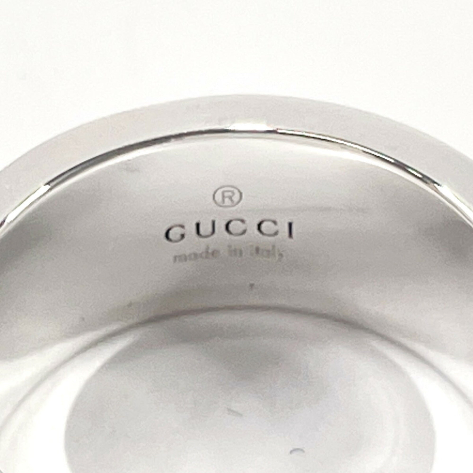 Cutout G Ring Sterling Silver