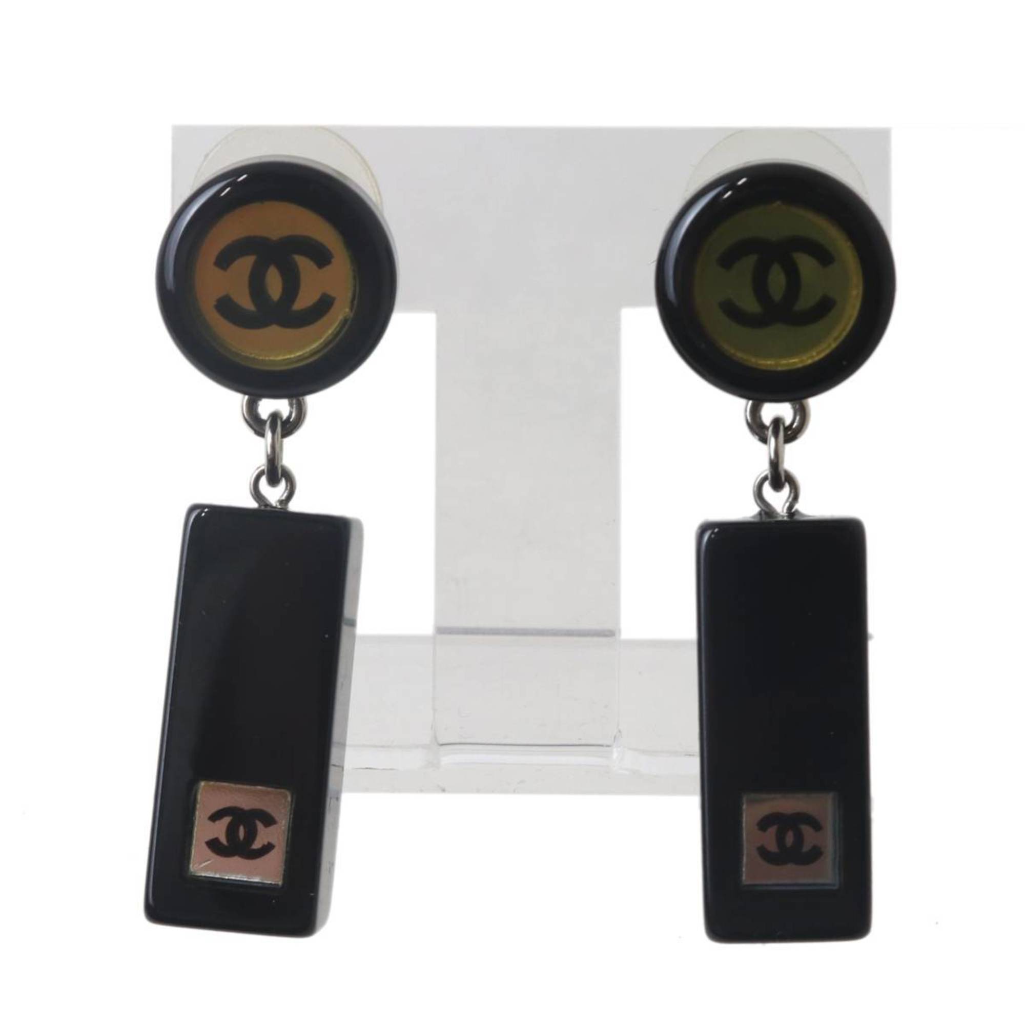 CC Logo Earrings Gold-Tone Metal Gold-Tone Metal