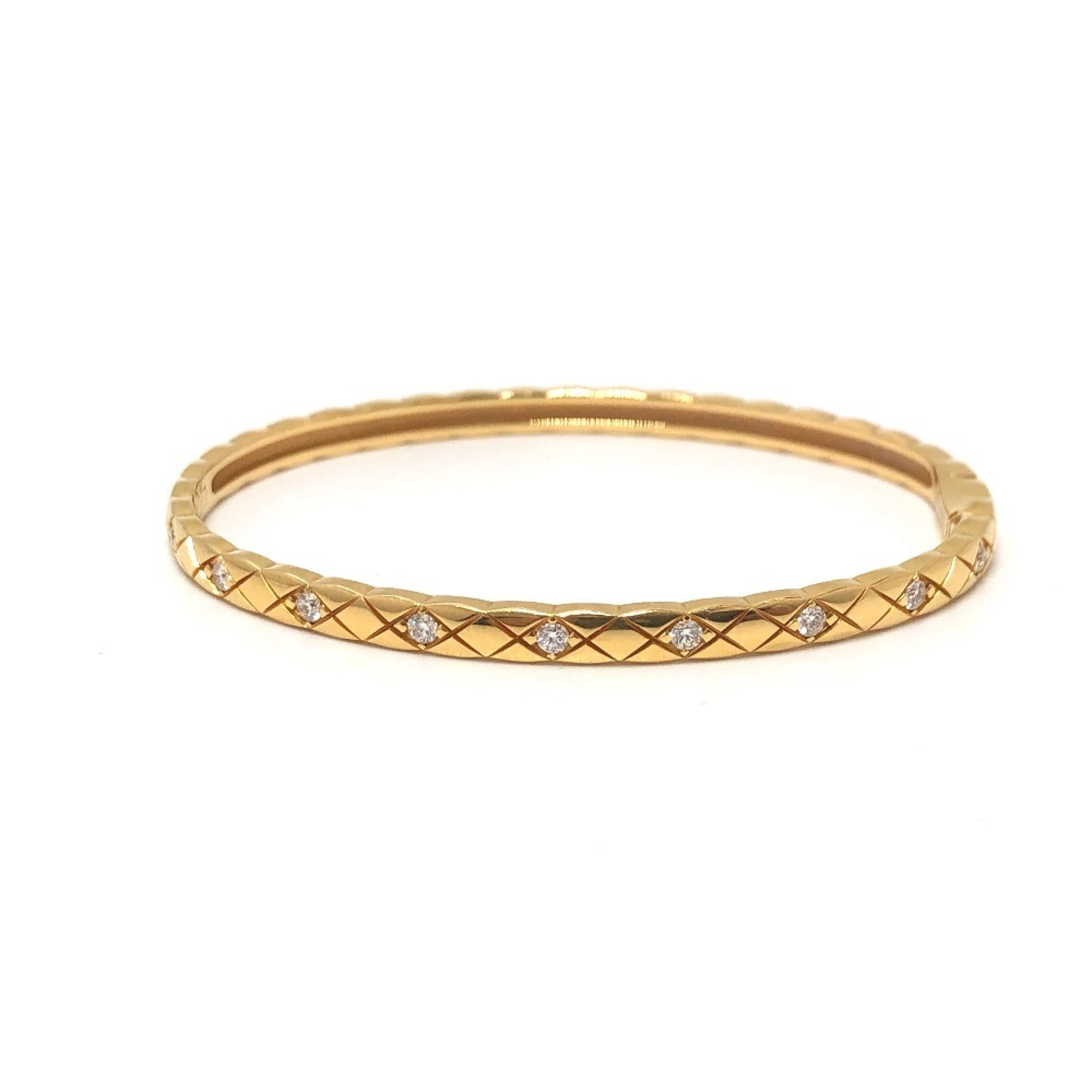 Coco Crush Bracelet 18K Yellow Gold with Diamond
