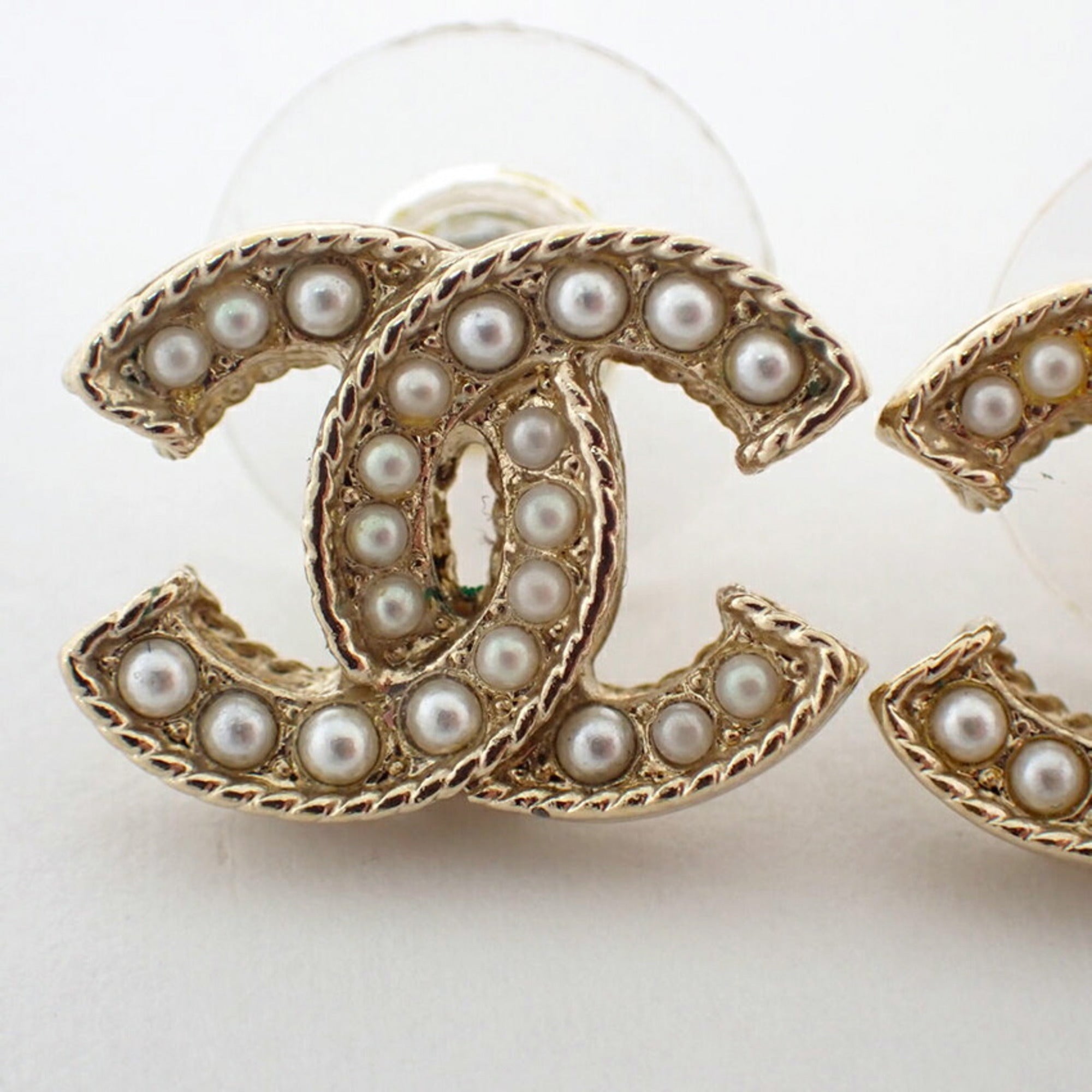 CC Logo Earrings Metal