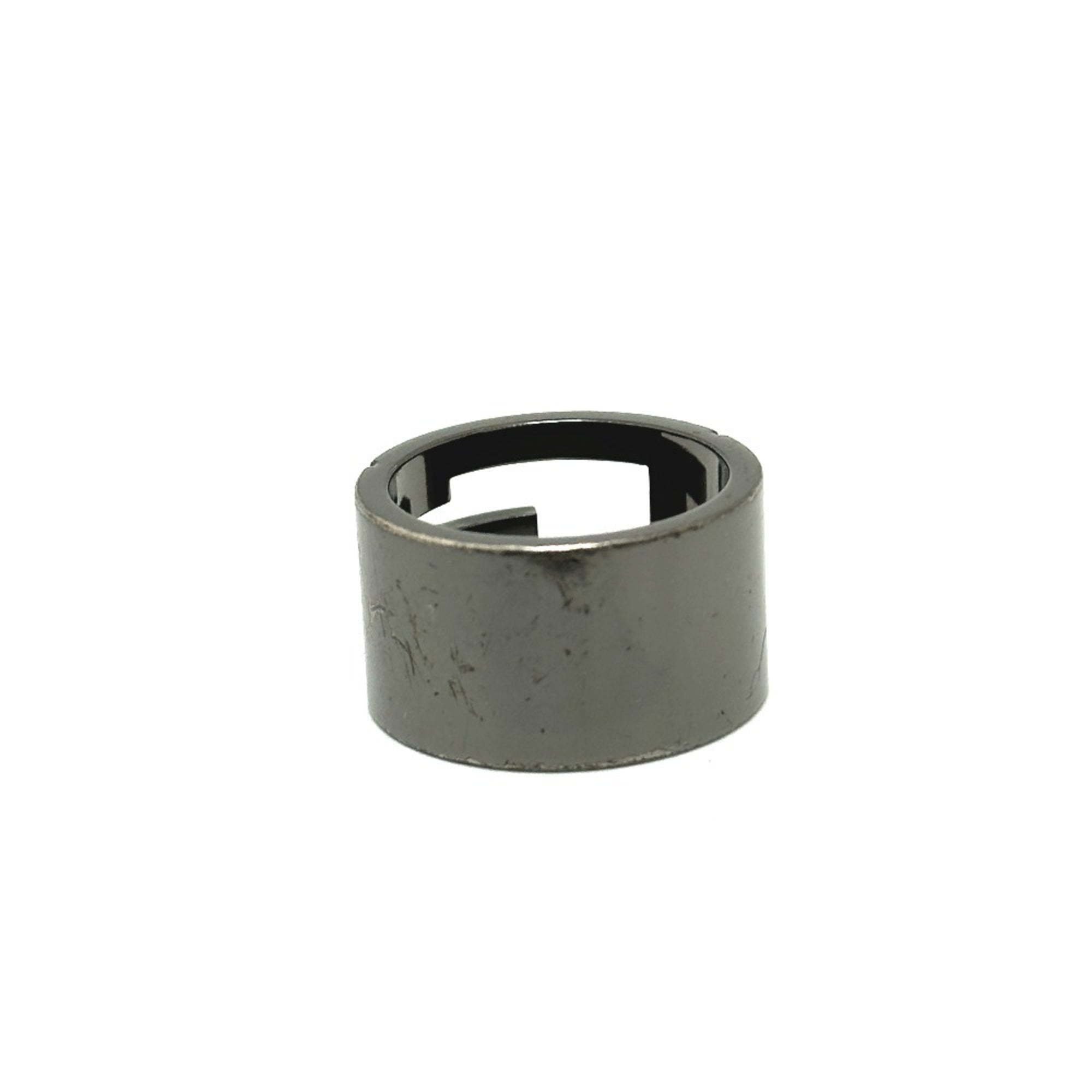 Ring Metal Black Silver