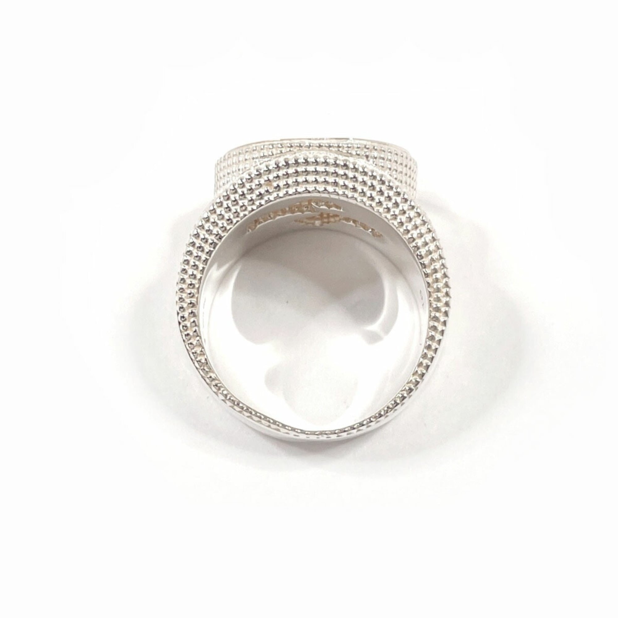 Interlocking G Ring Sterling Silver