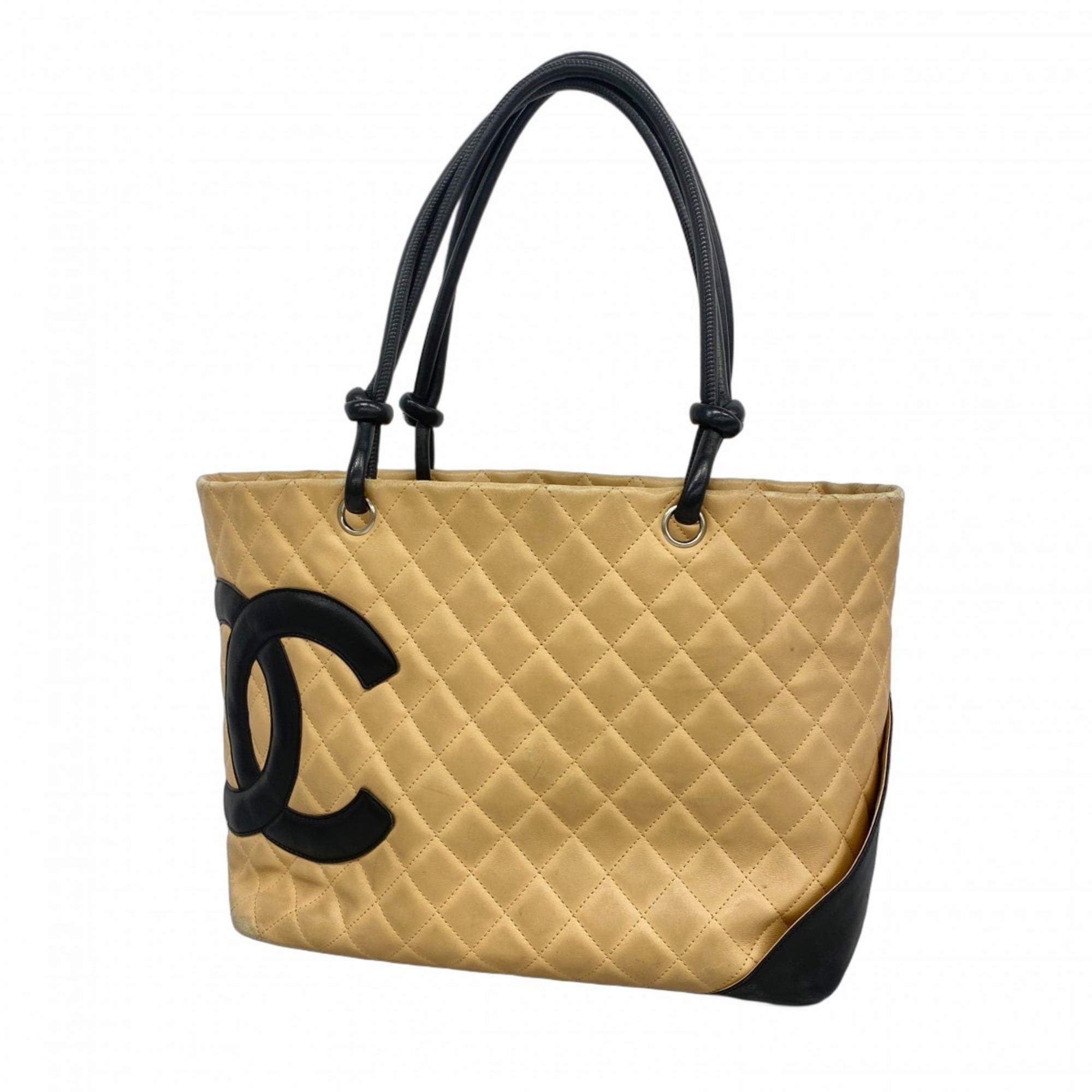 Cambon Tote Quilted Leather Large