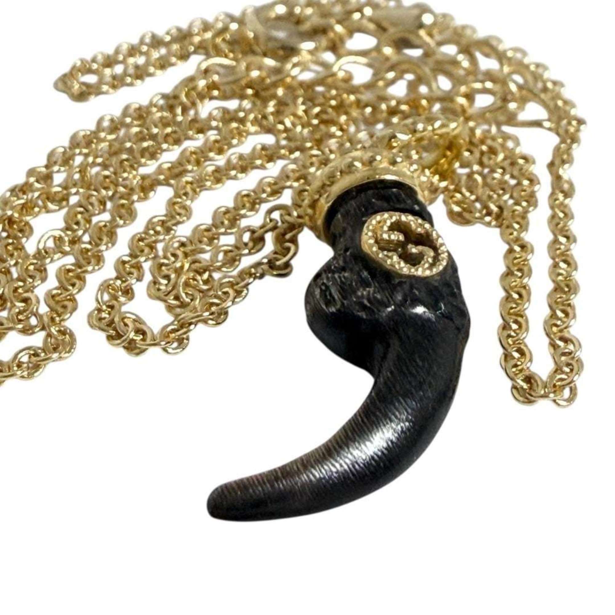 Pendant Necklace Metal and 18K Yellow Gold