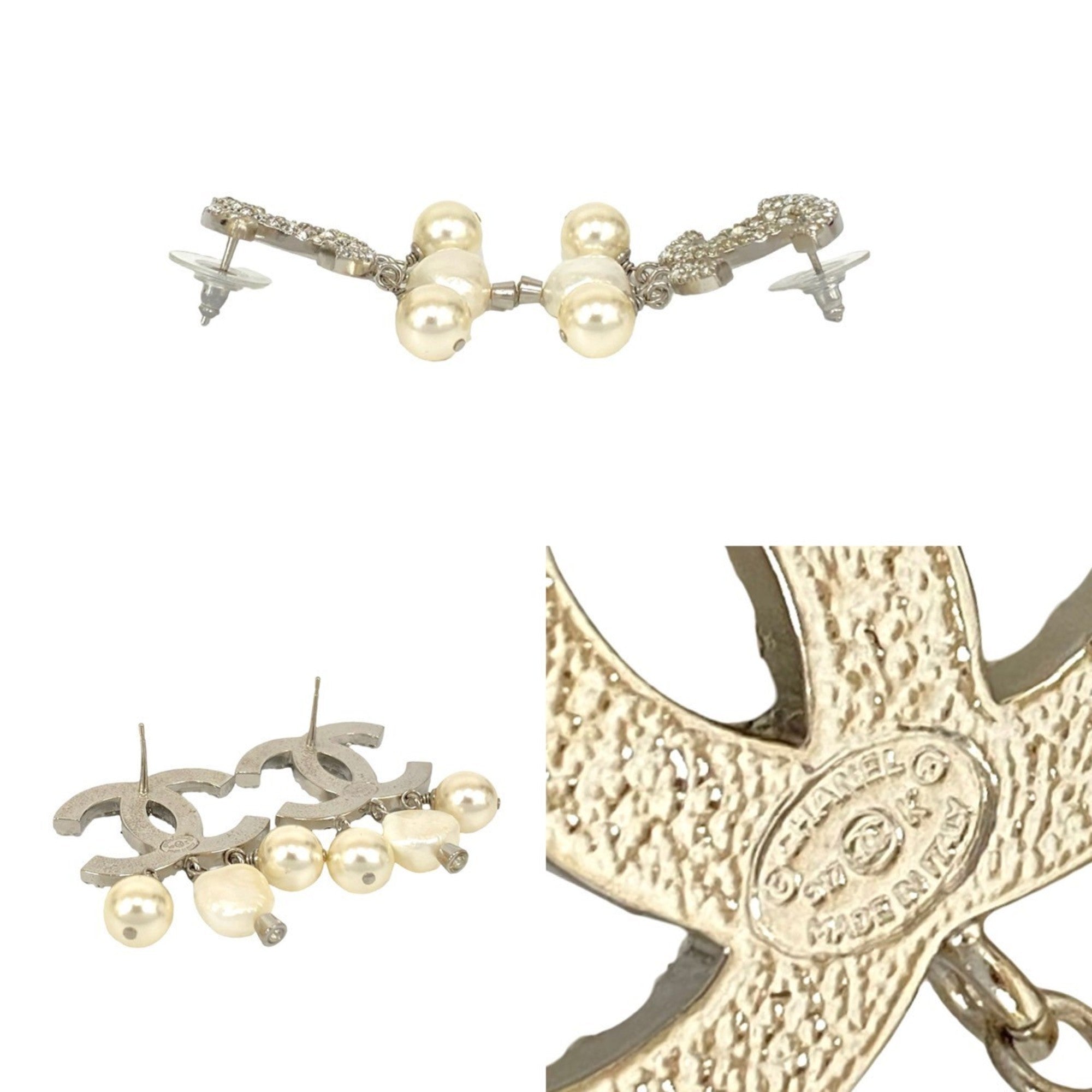 CC Logo Earrings Sterling Silver Sterling Silver