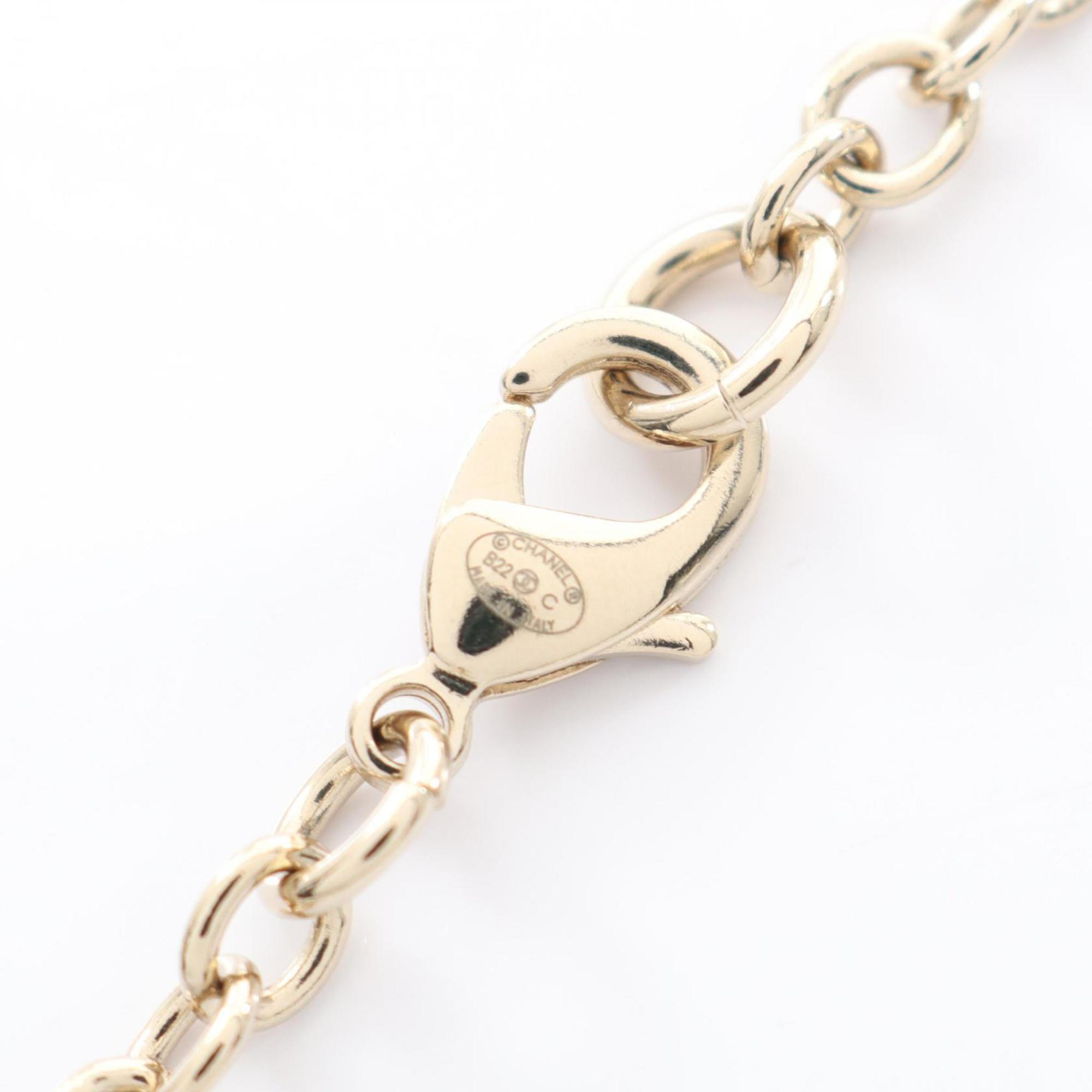 CC Logo Pendant Necklace Metal