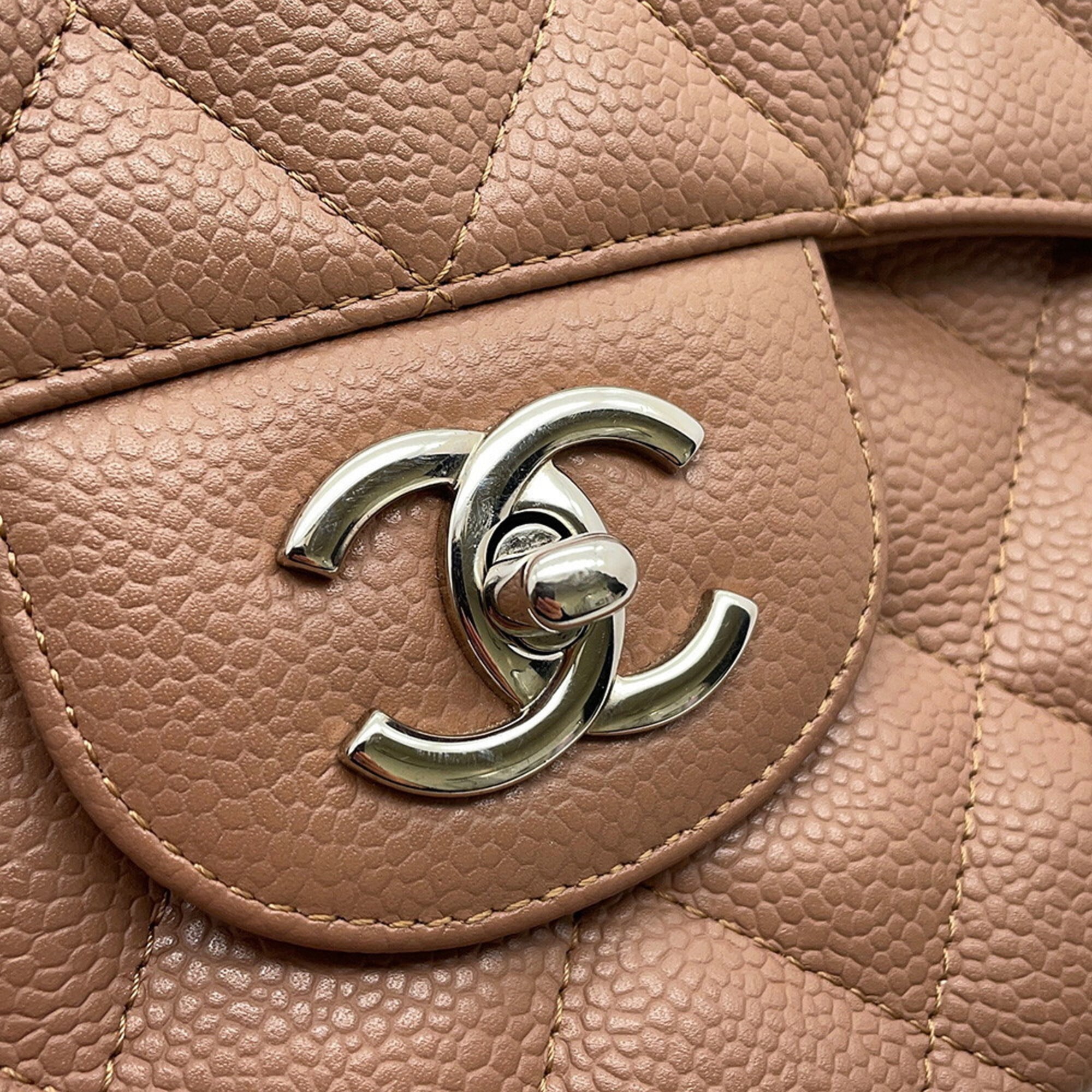 Classic Single Flap Bag Quilted Caviar Jumbo
