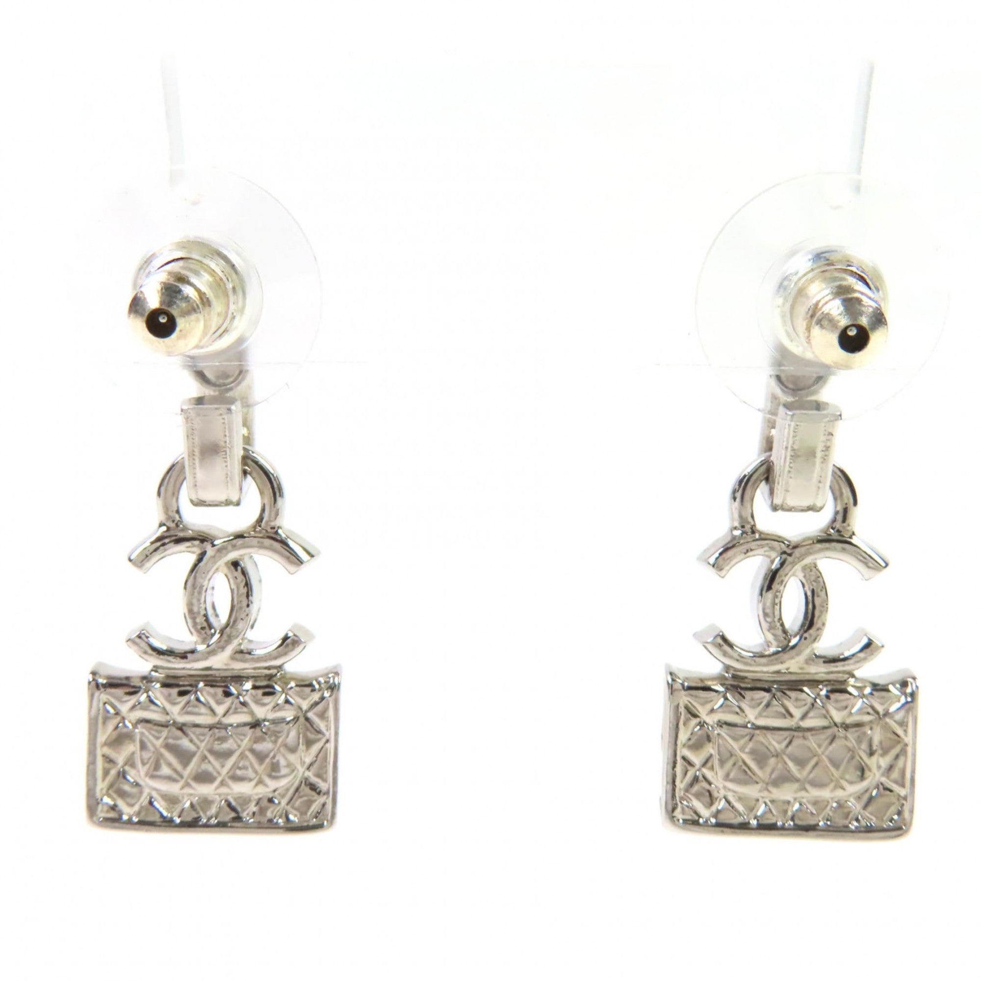 CC Logo Earrings Sterling Silver Sterling Silver