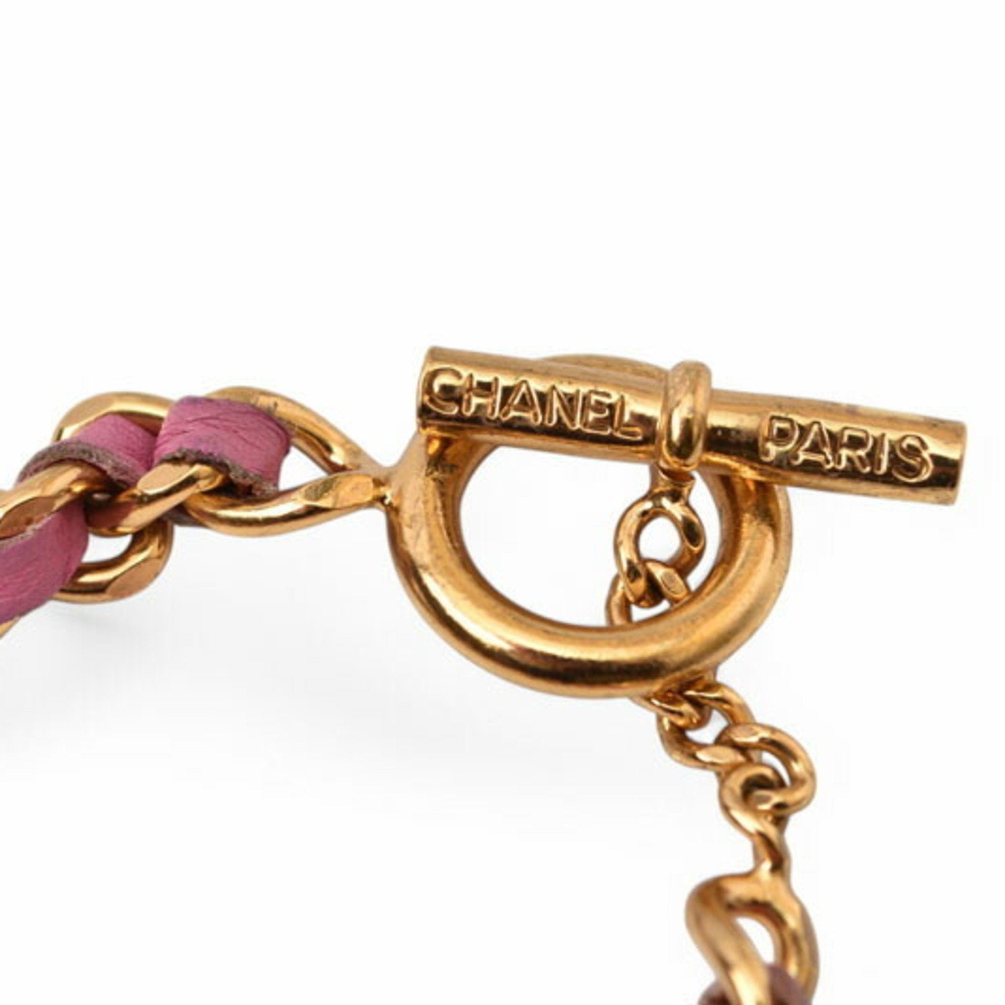 CC Logo Chain Bracelet Metal
