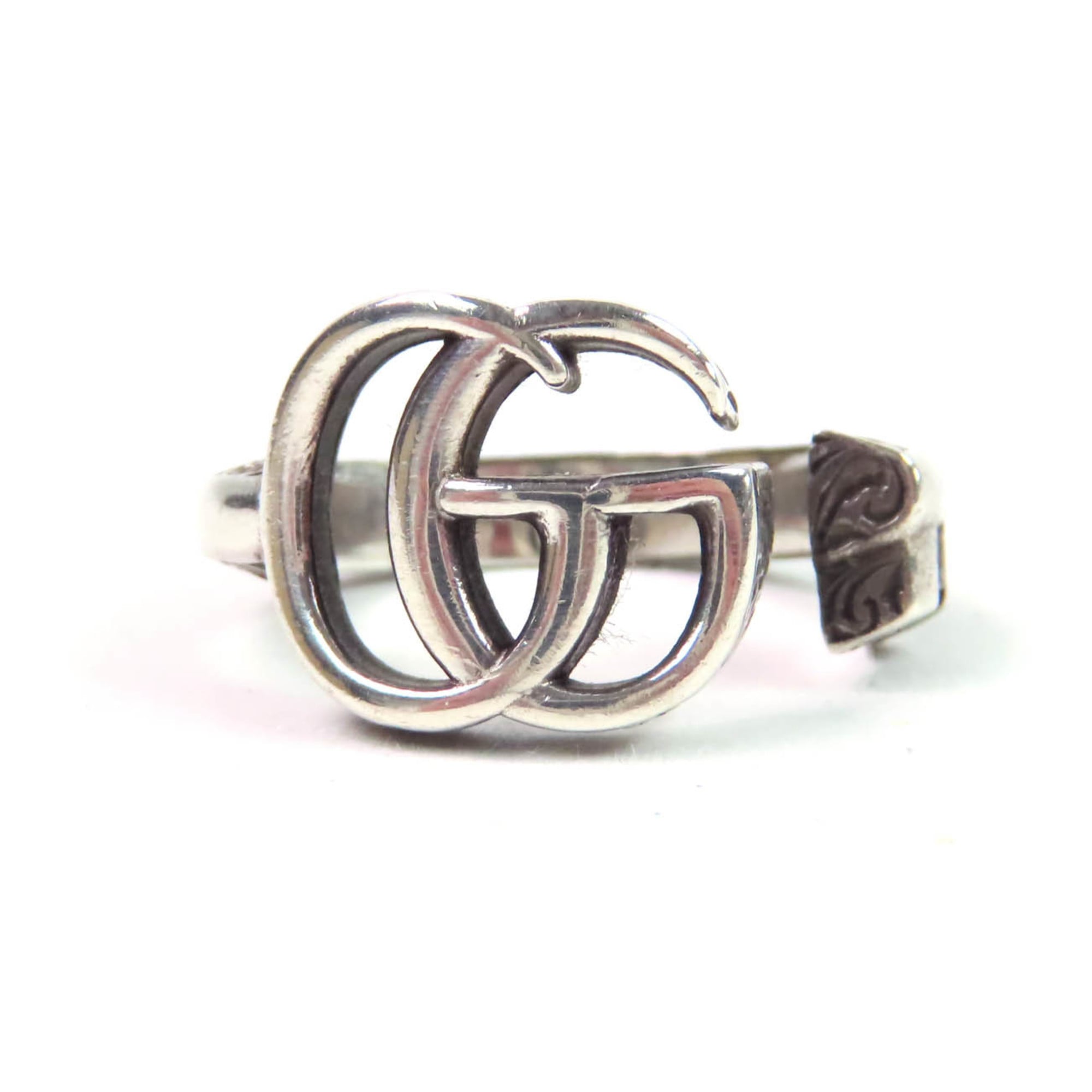 Double G Band Ring Sterling Silver