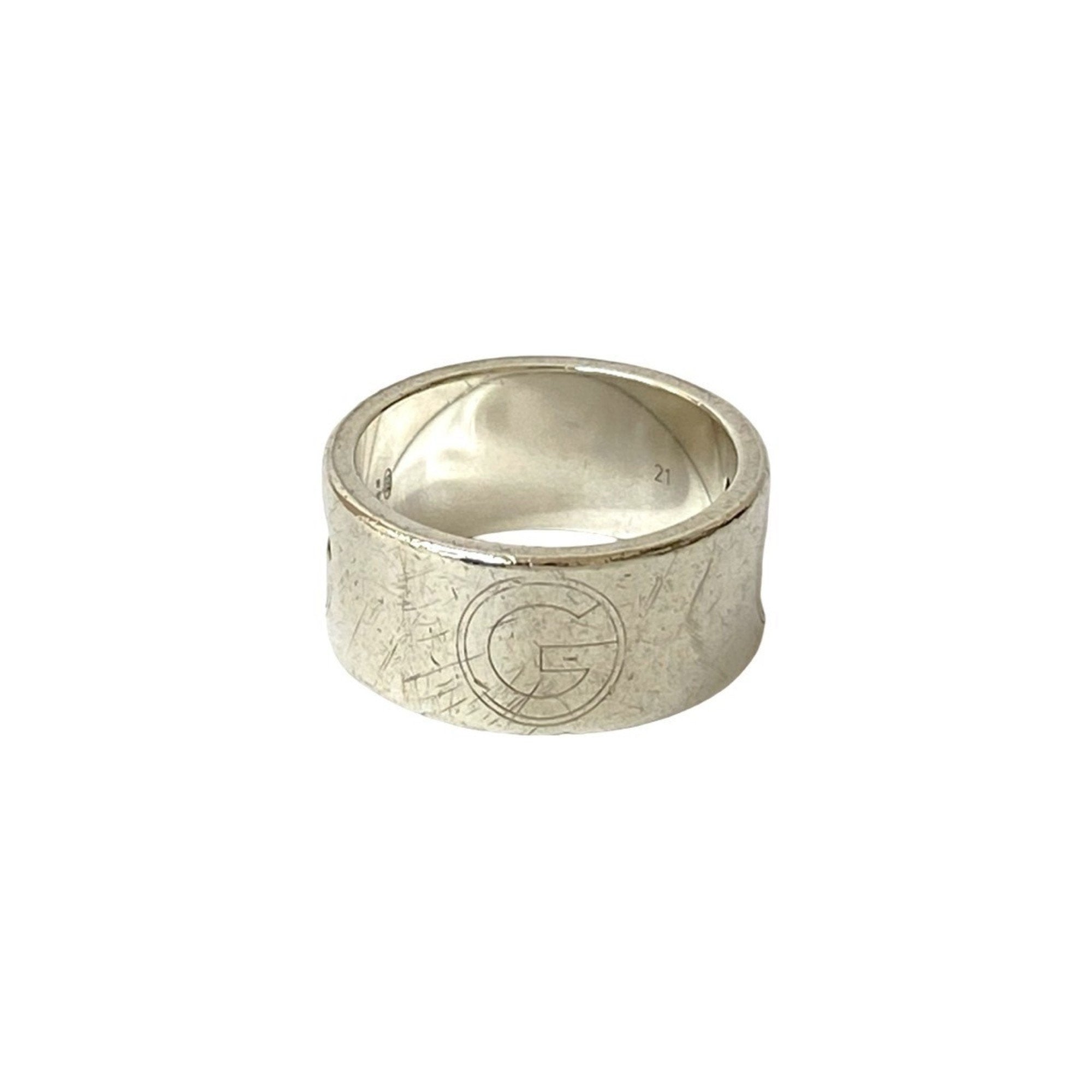 G Cutout Ring Sterling Silver