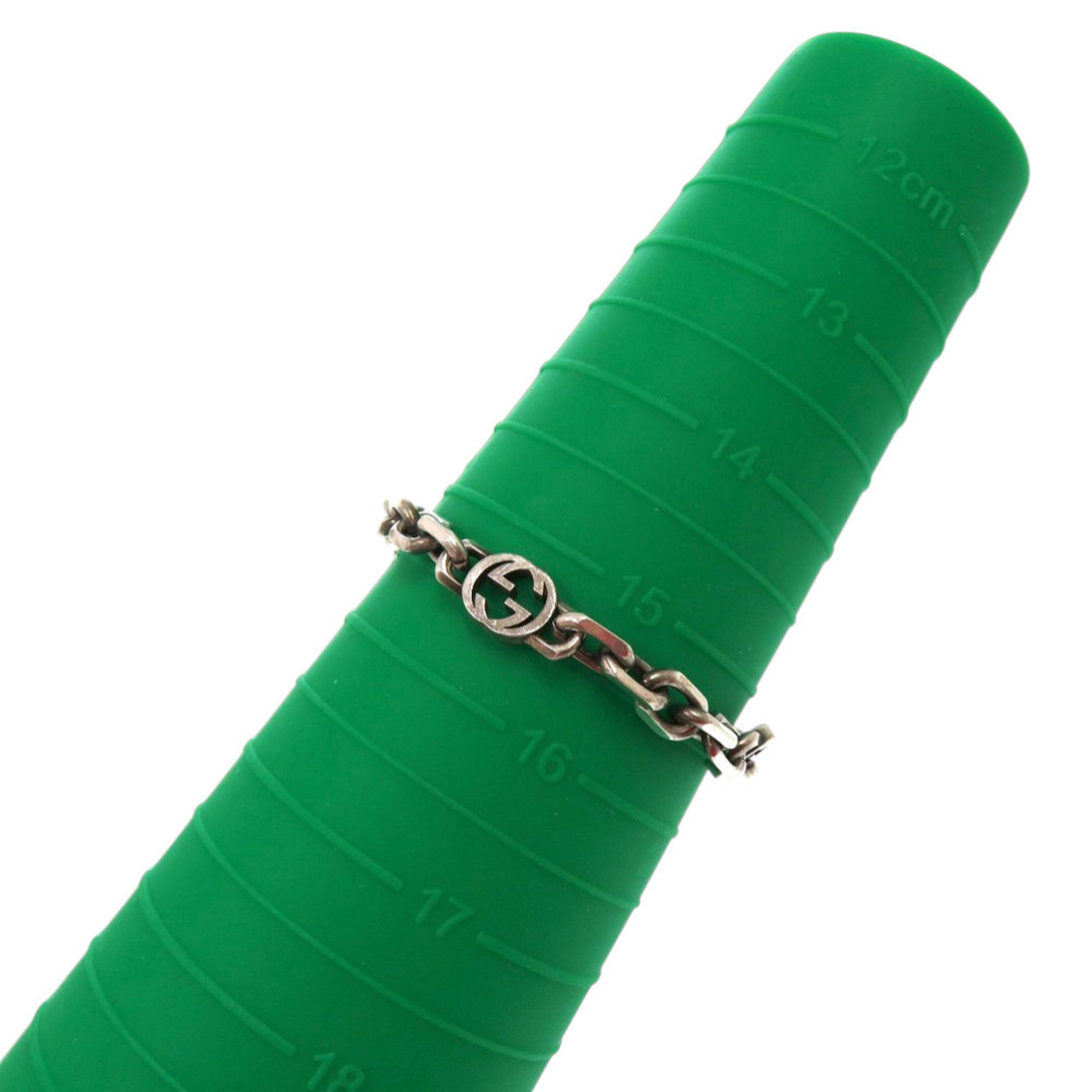 Interlocking Chain Bracelet Sterling Silver