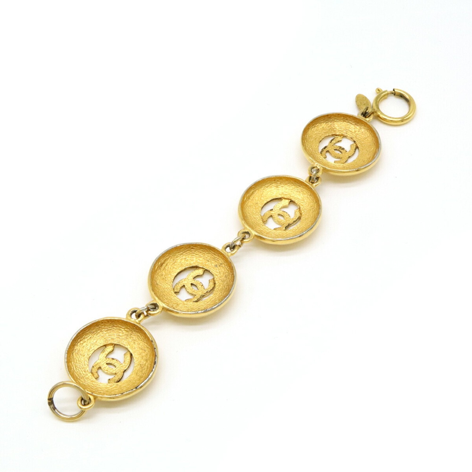 CC Logo Round Bracelet Metal
