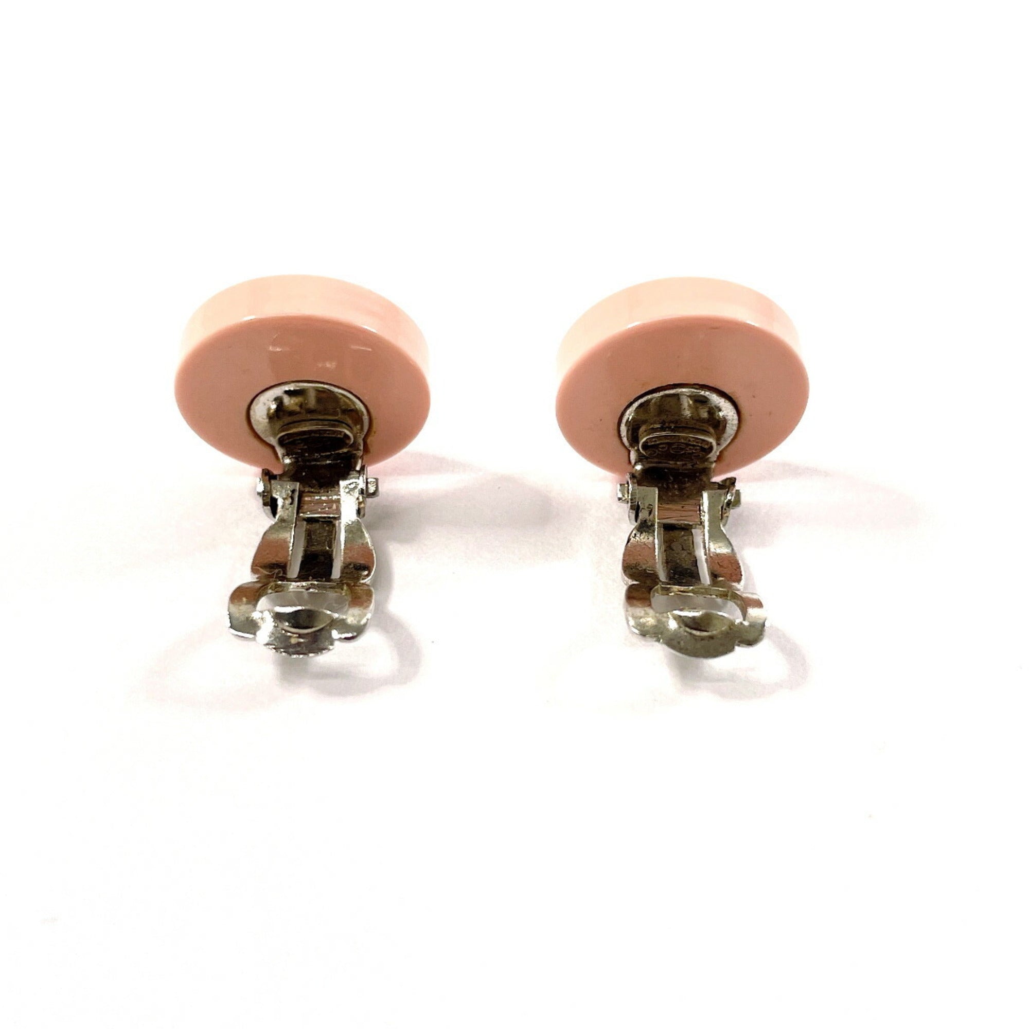 CC Logo Clip-On Earrings Metal