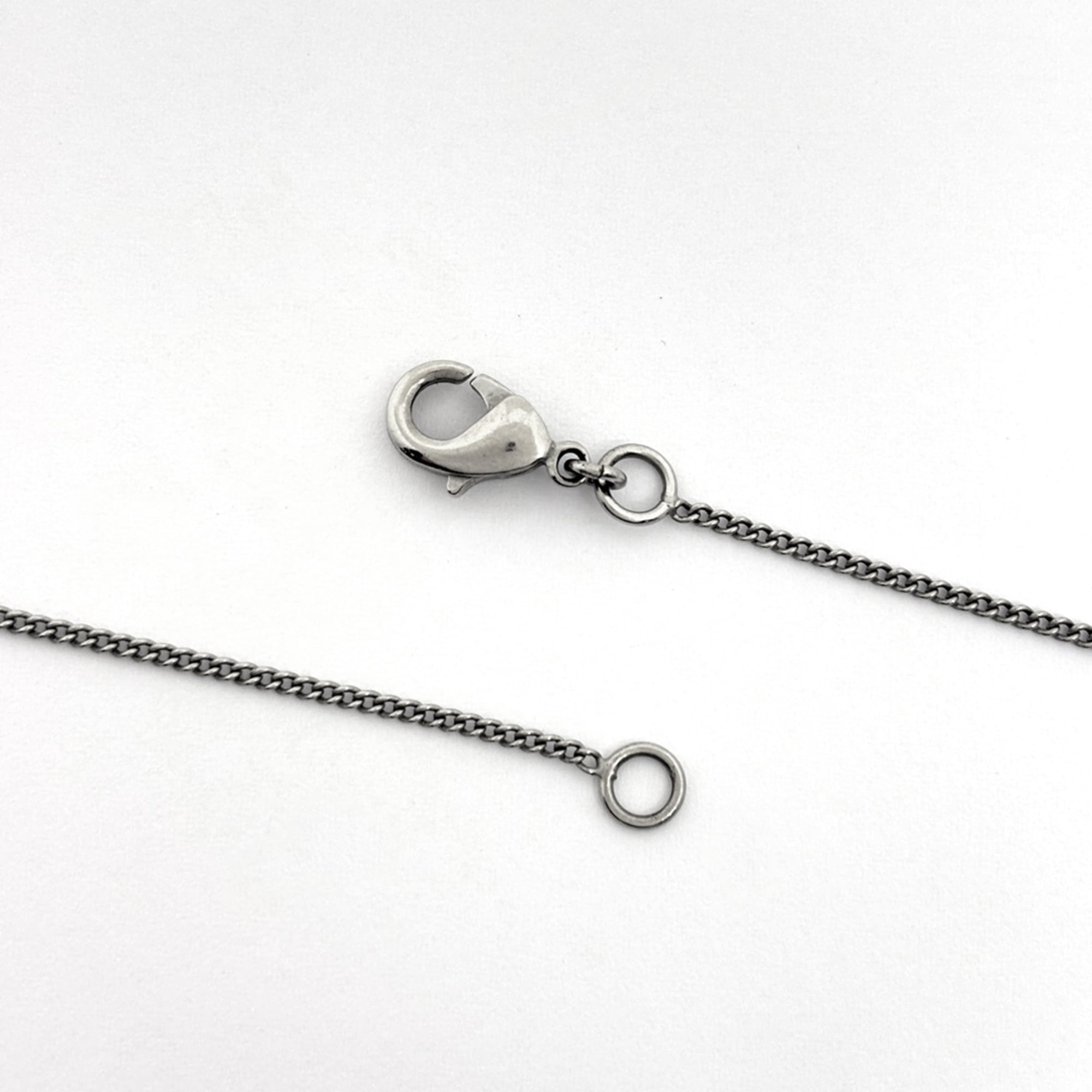 CC Logo Pendant Necklace Metal