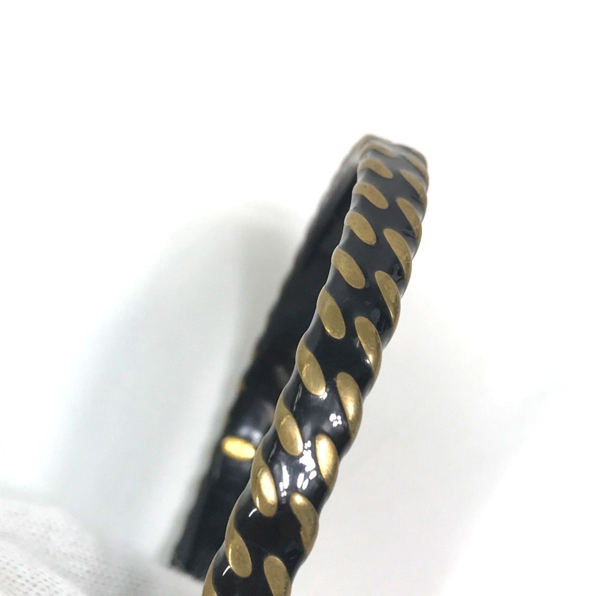CC Logo Bracelet Gold-Tone Metal