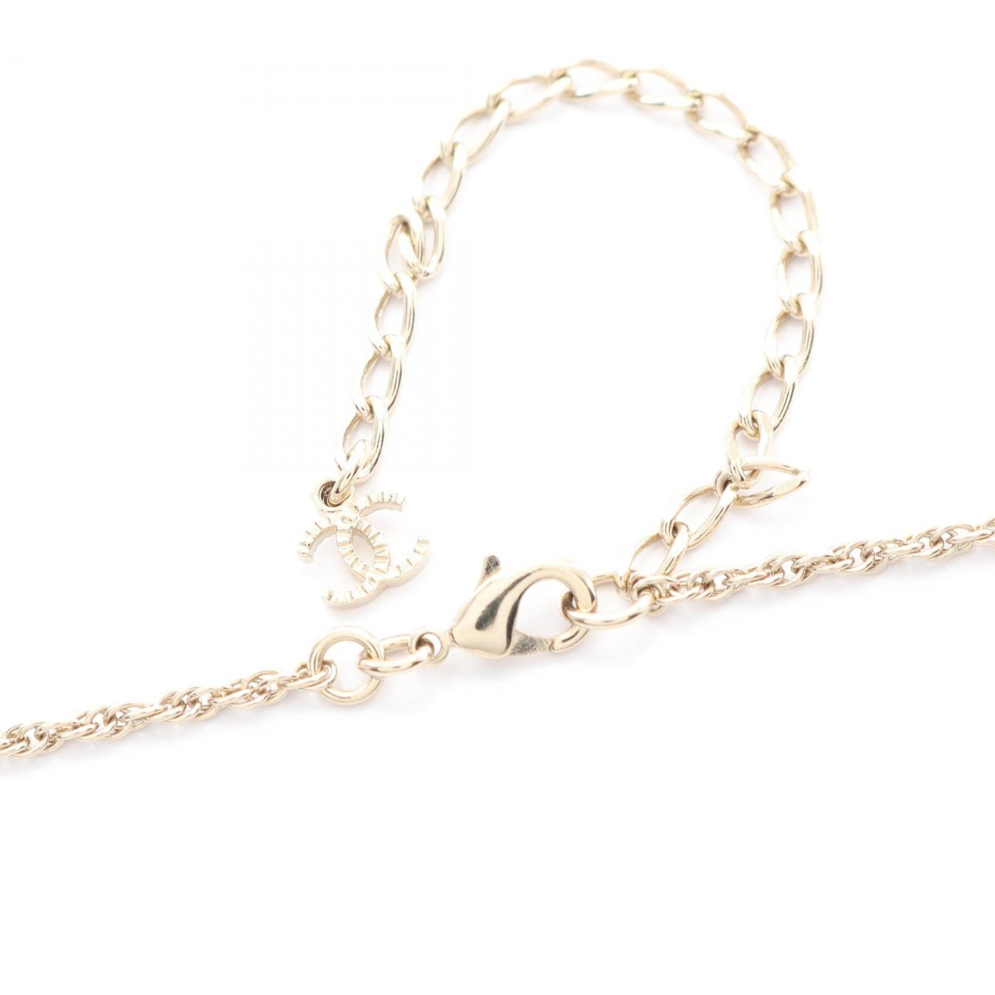 CC Logo Star Pendant Necklace Metal