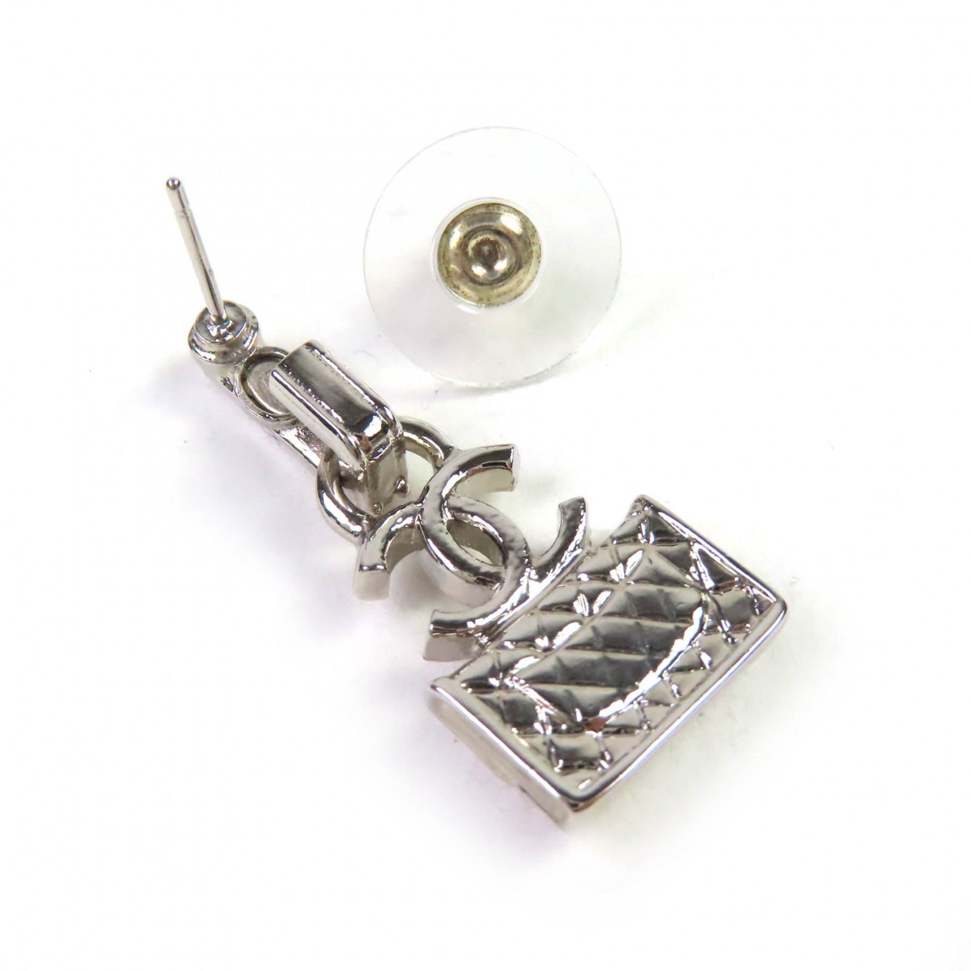 CC Logo Earrings Sterling Silver Sterling Silver