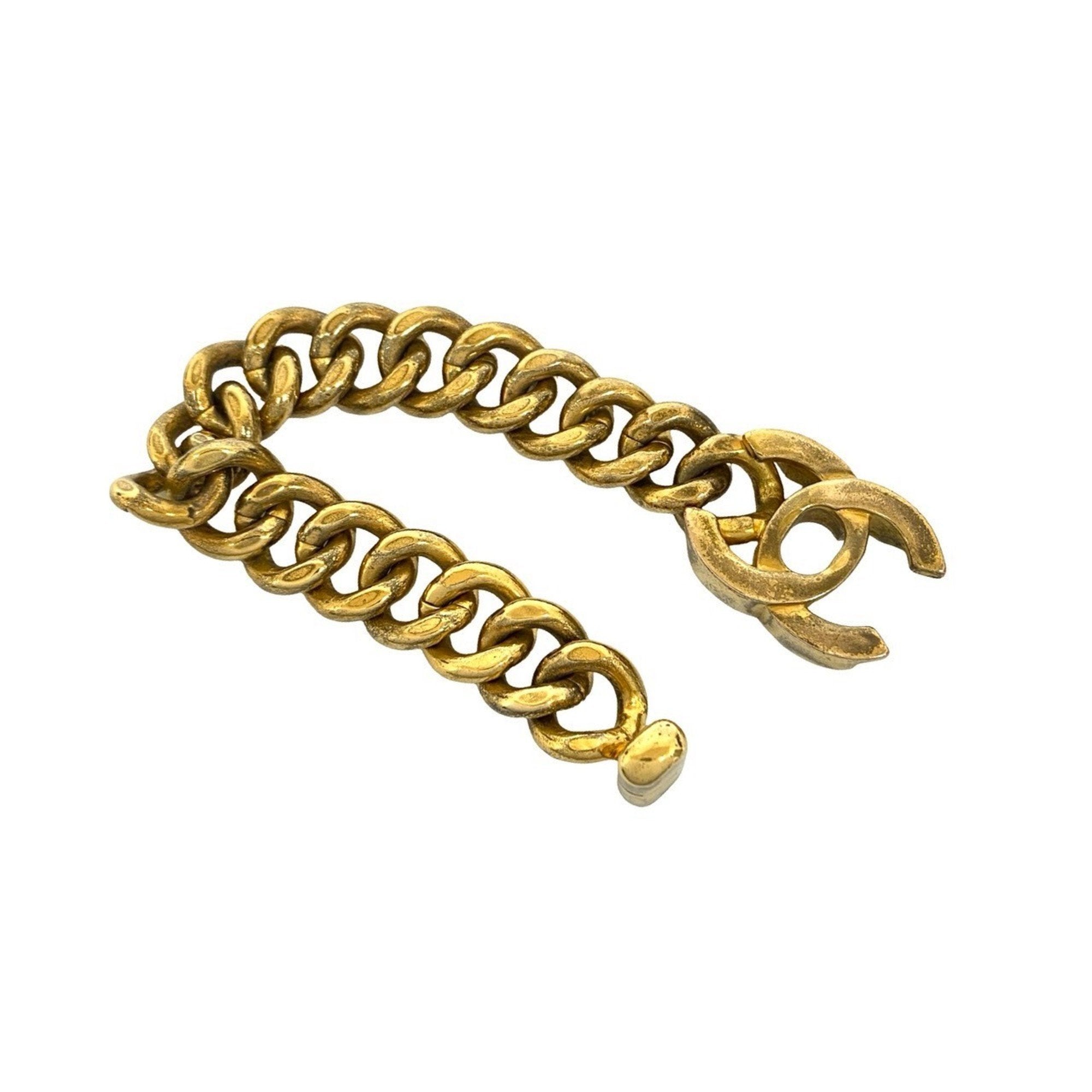 CC Logo Chain Bracelet Metal