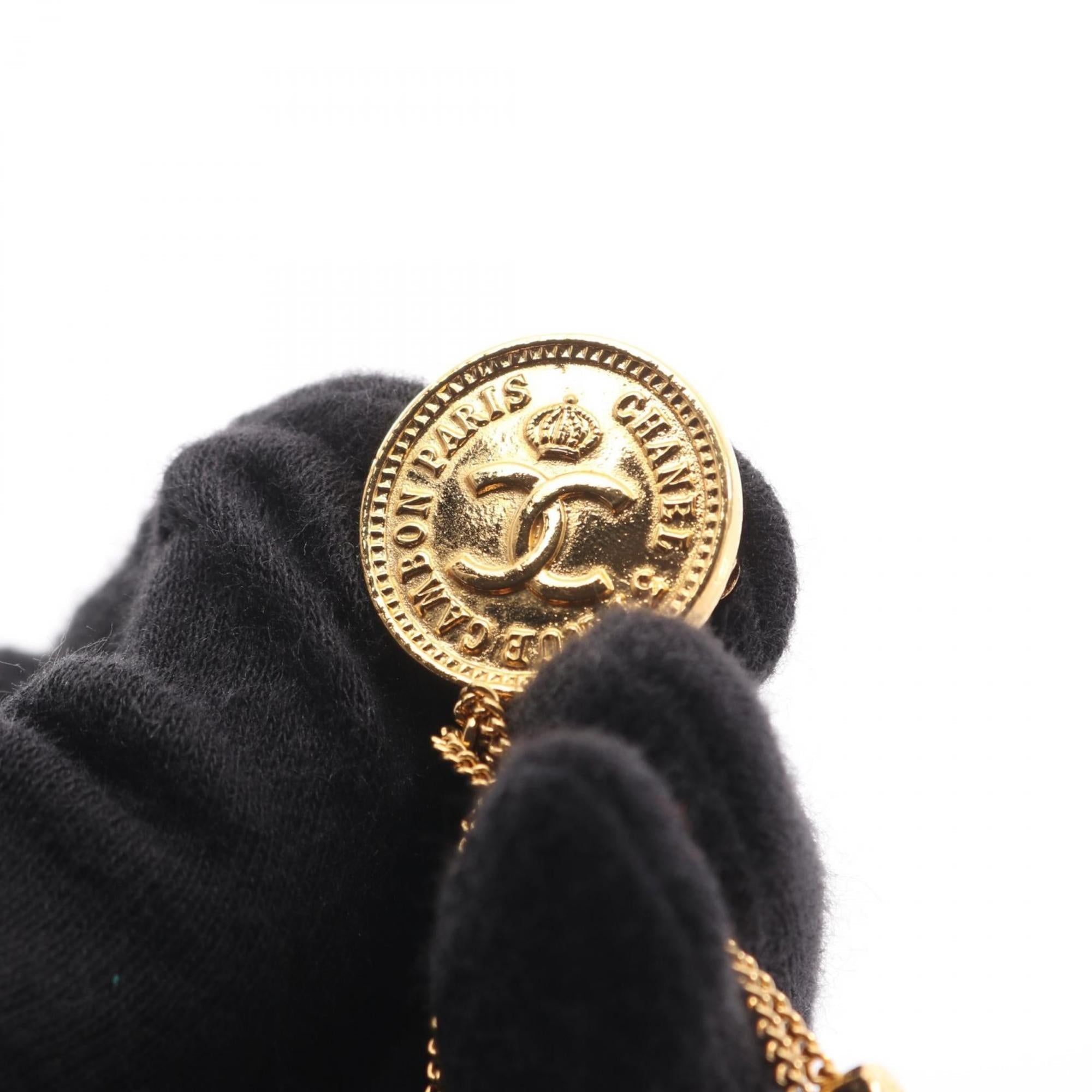 CC Logo Brooch Metal