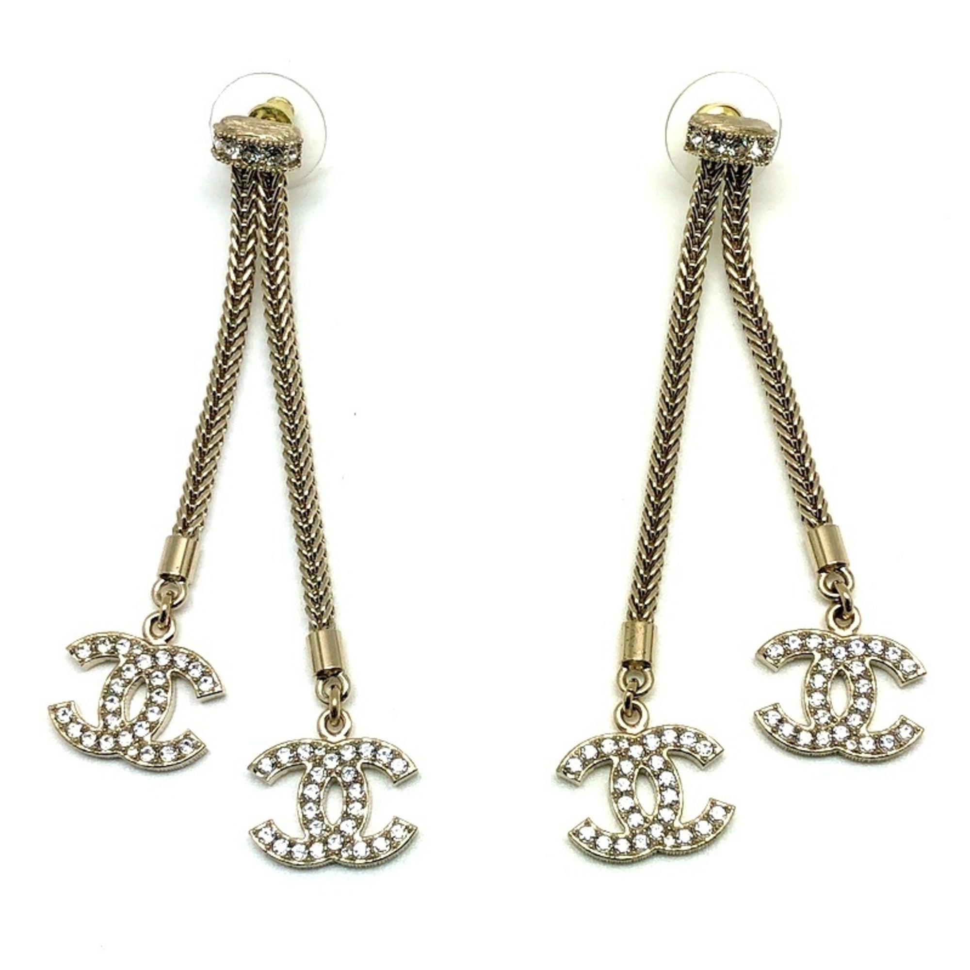 CC Logo Earrings Metal