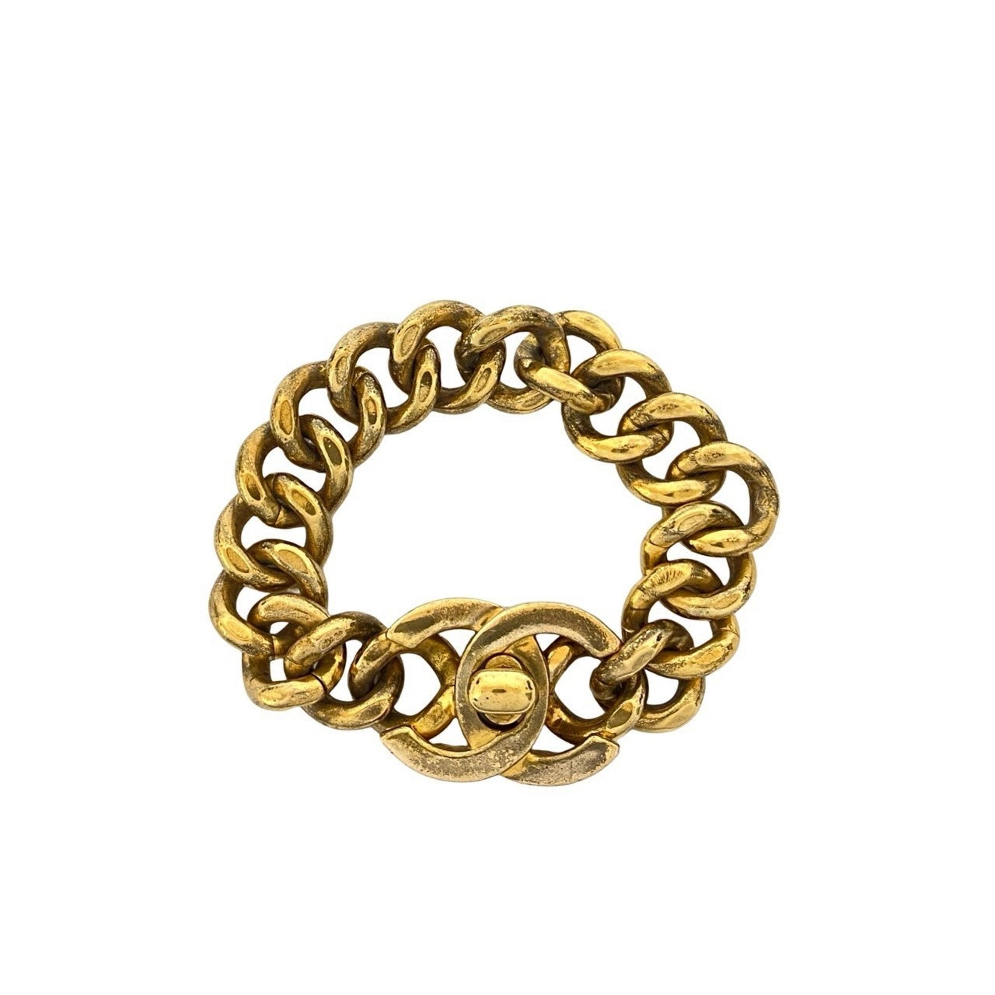 CC Logo Chain Bracelet Metal