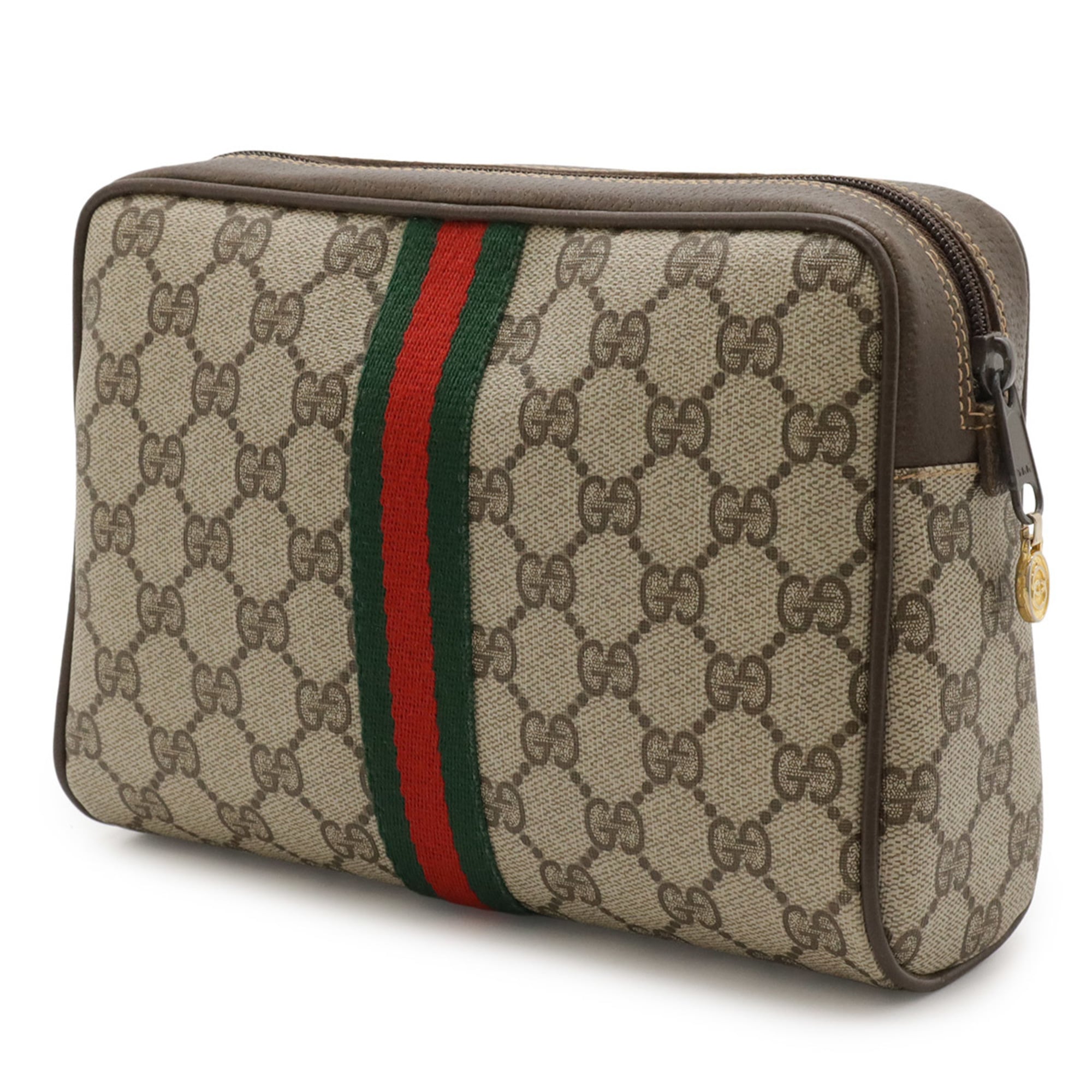Vintage Web Crossbody Bag GG Coated Canvas Small