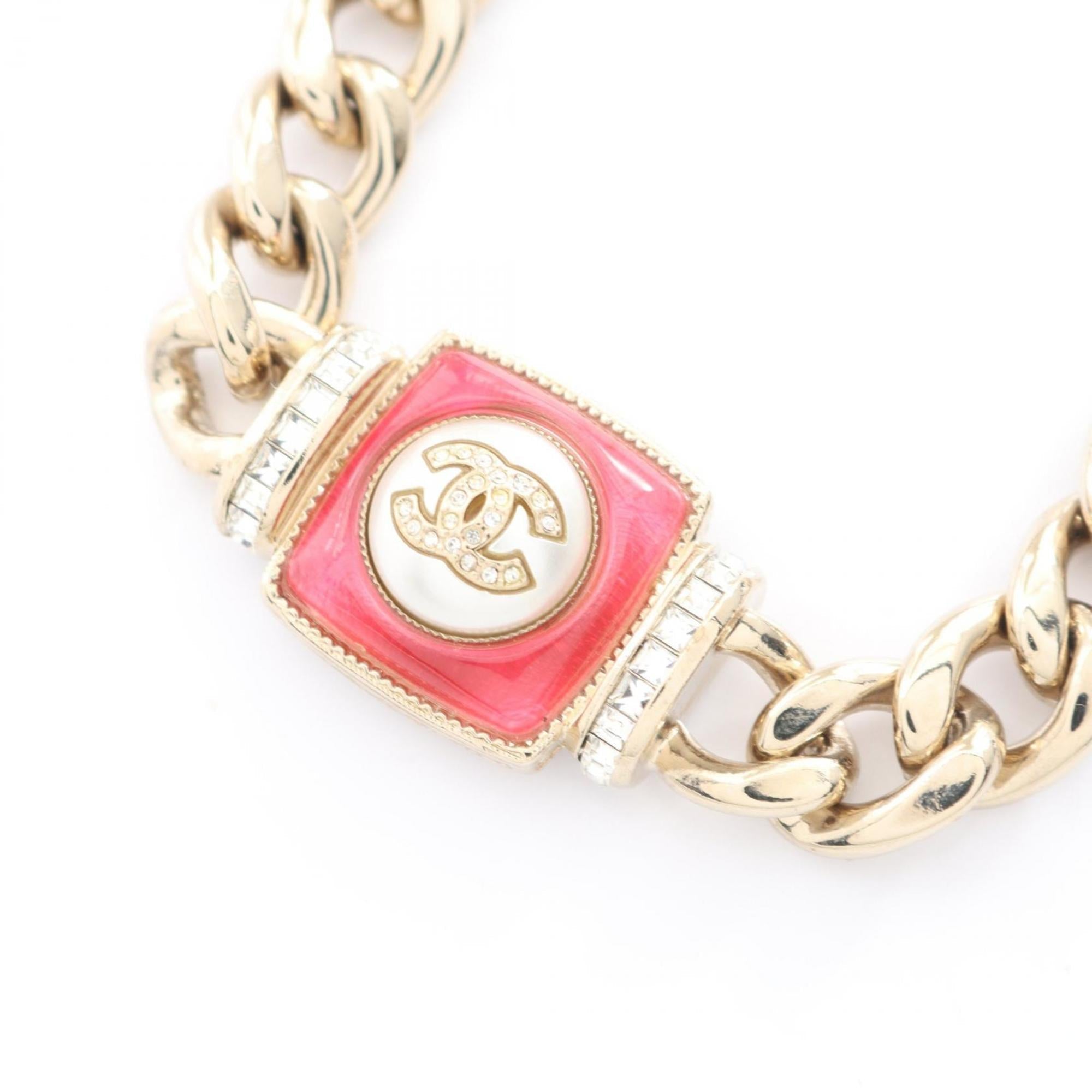 CC Logo Pendant Necklace Metal