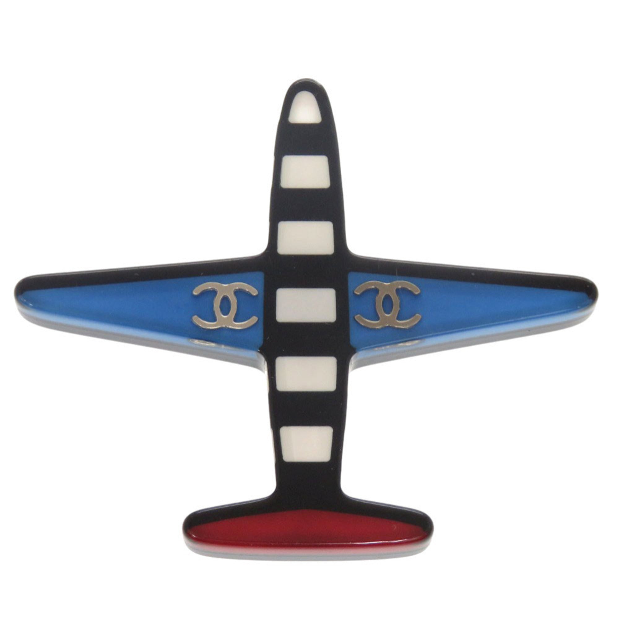 CC Logo Brooch Metal