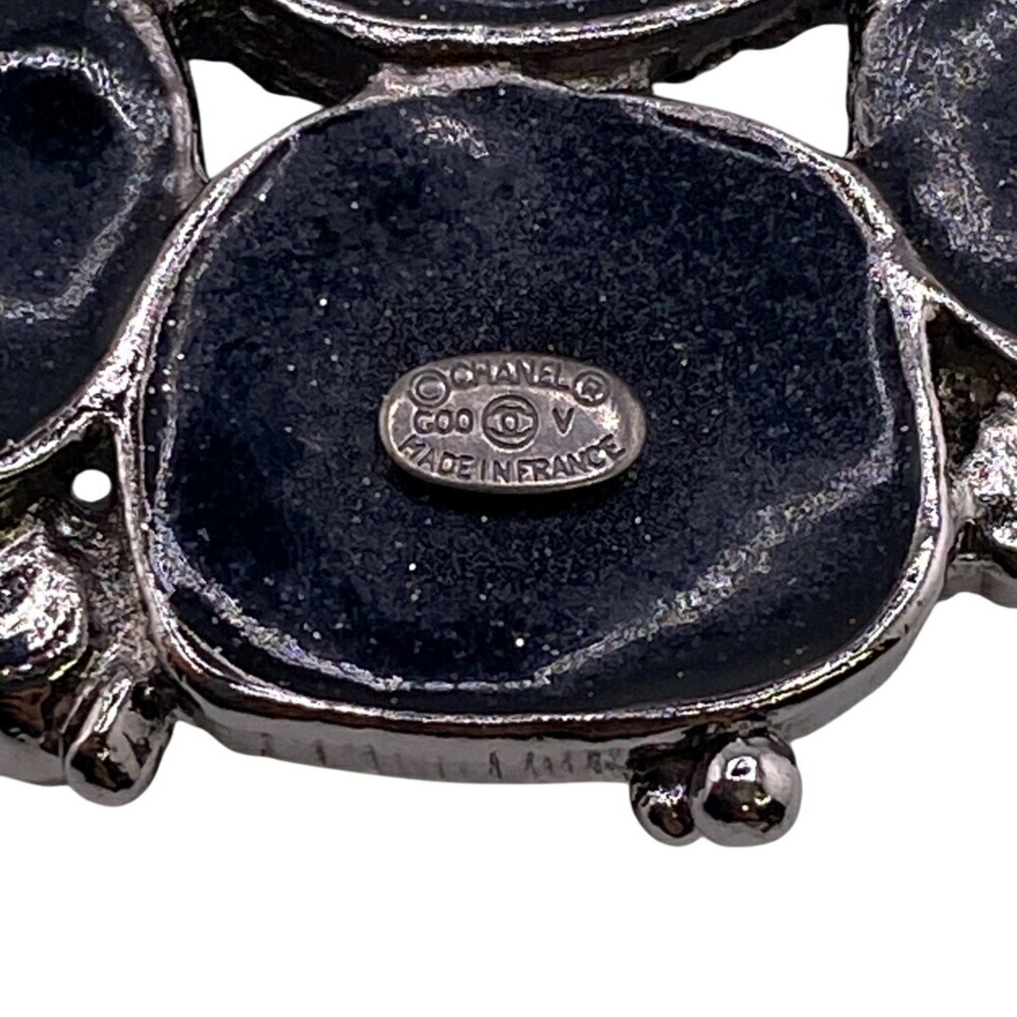 CC Logo Brooch Metal
