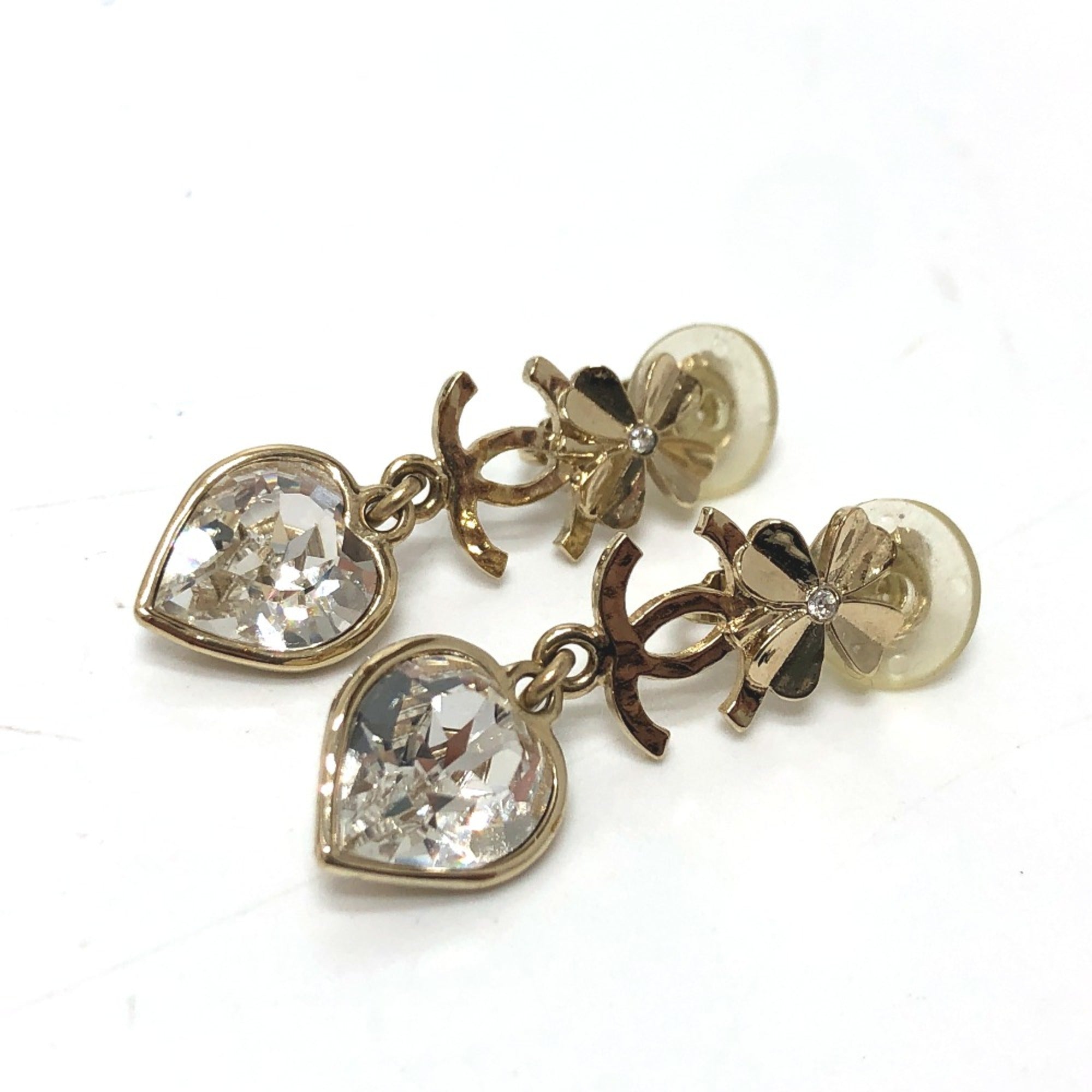 Clip-On Earrings Clip-On Gold-Tone Metal