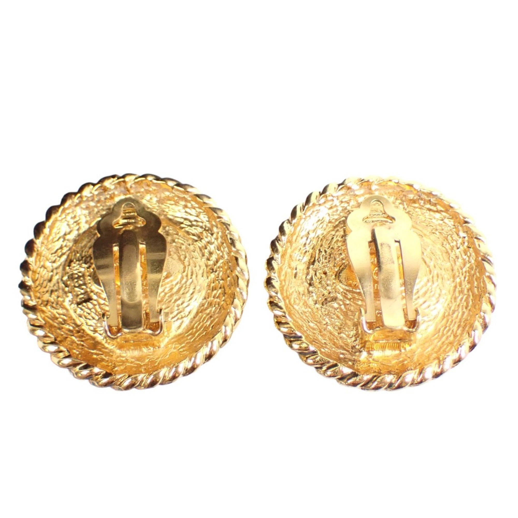 Earrings Gold-Tone Metal