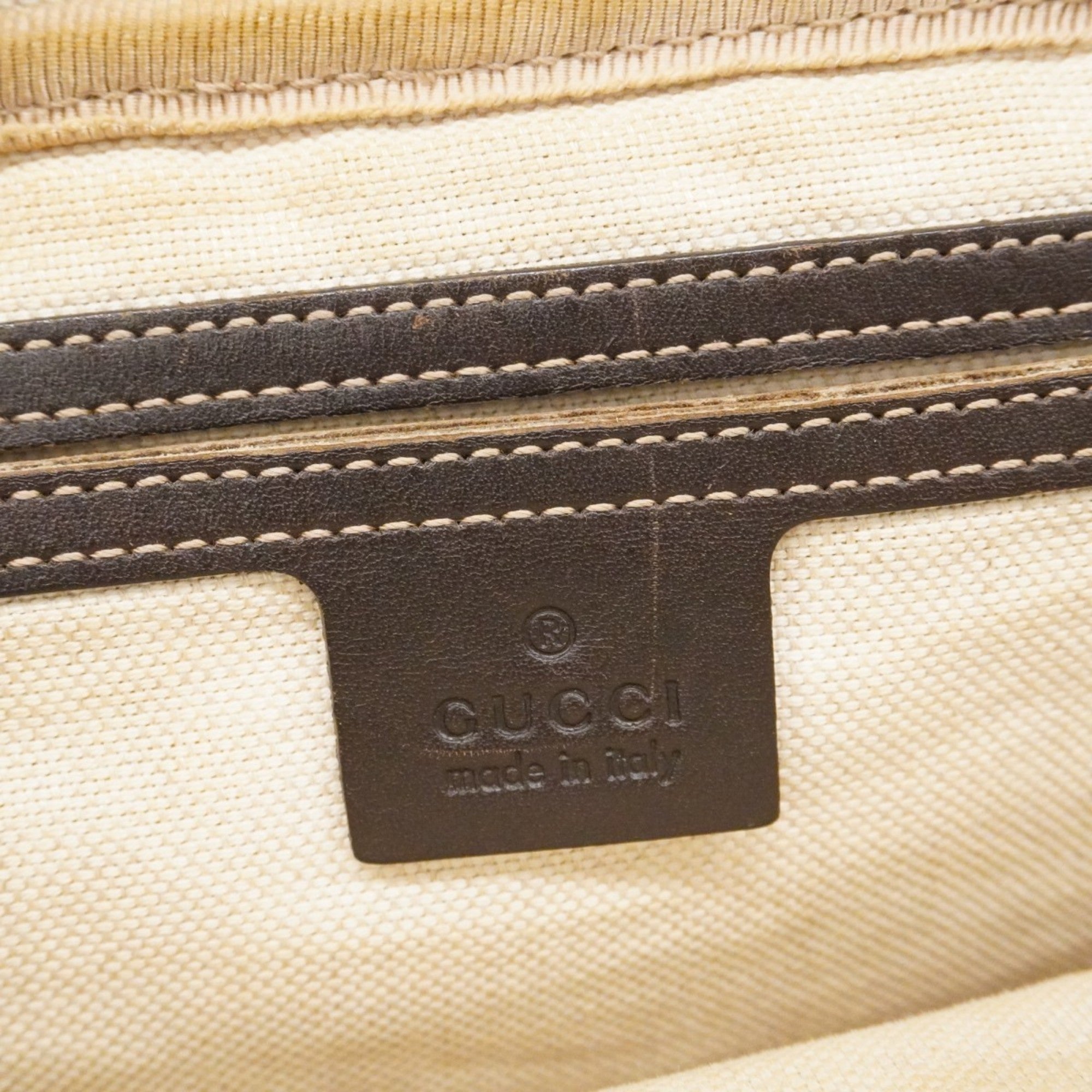 Front Zip Messenger GG Coated Canvas Medium