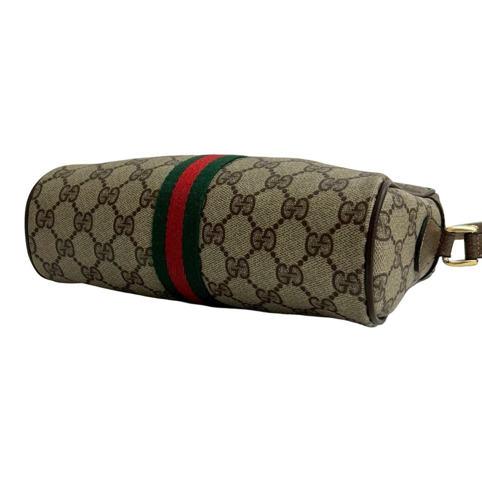 Ophidia Shoulder Bag GG Coated Canvas Small