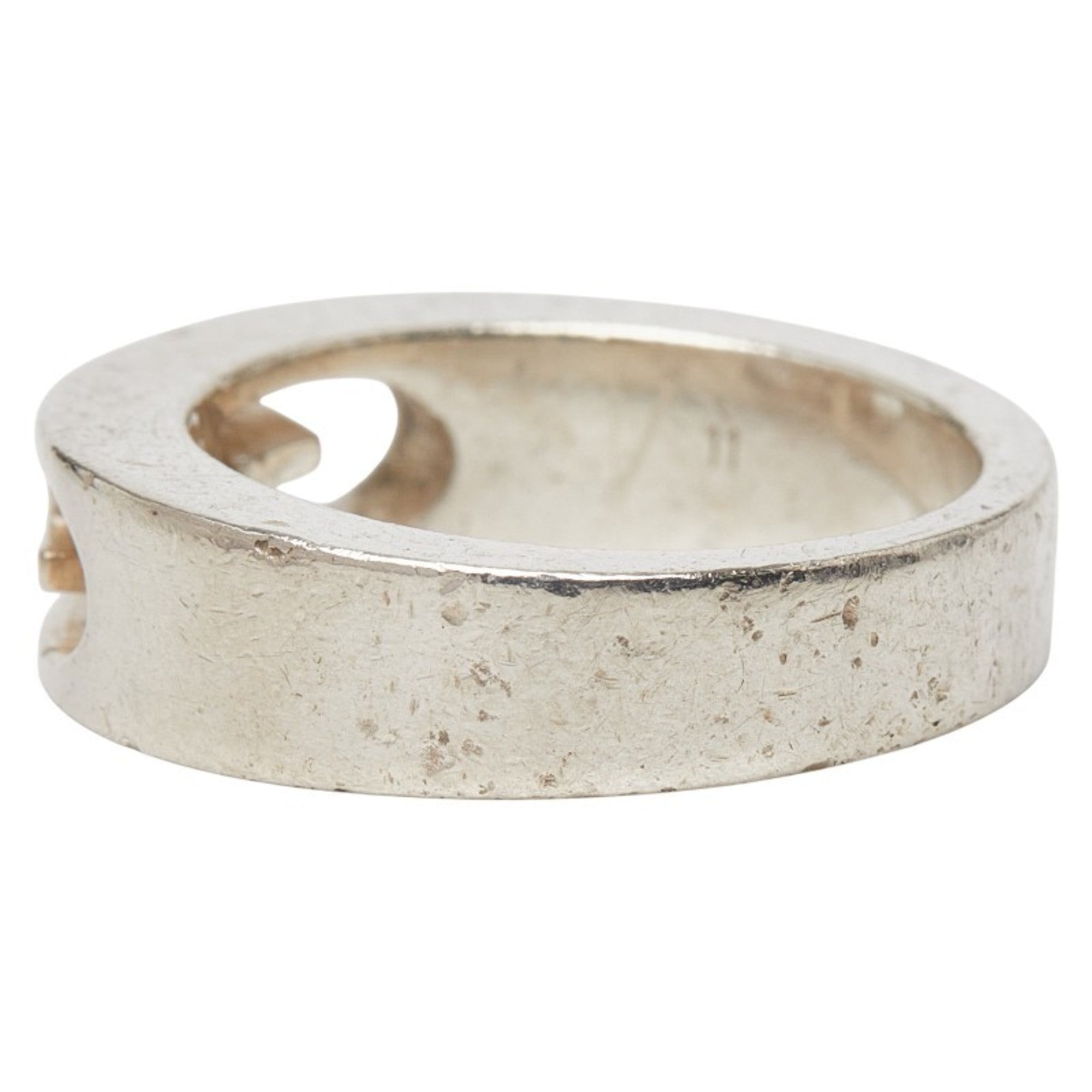 Double G Band Ring Sterling Silver