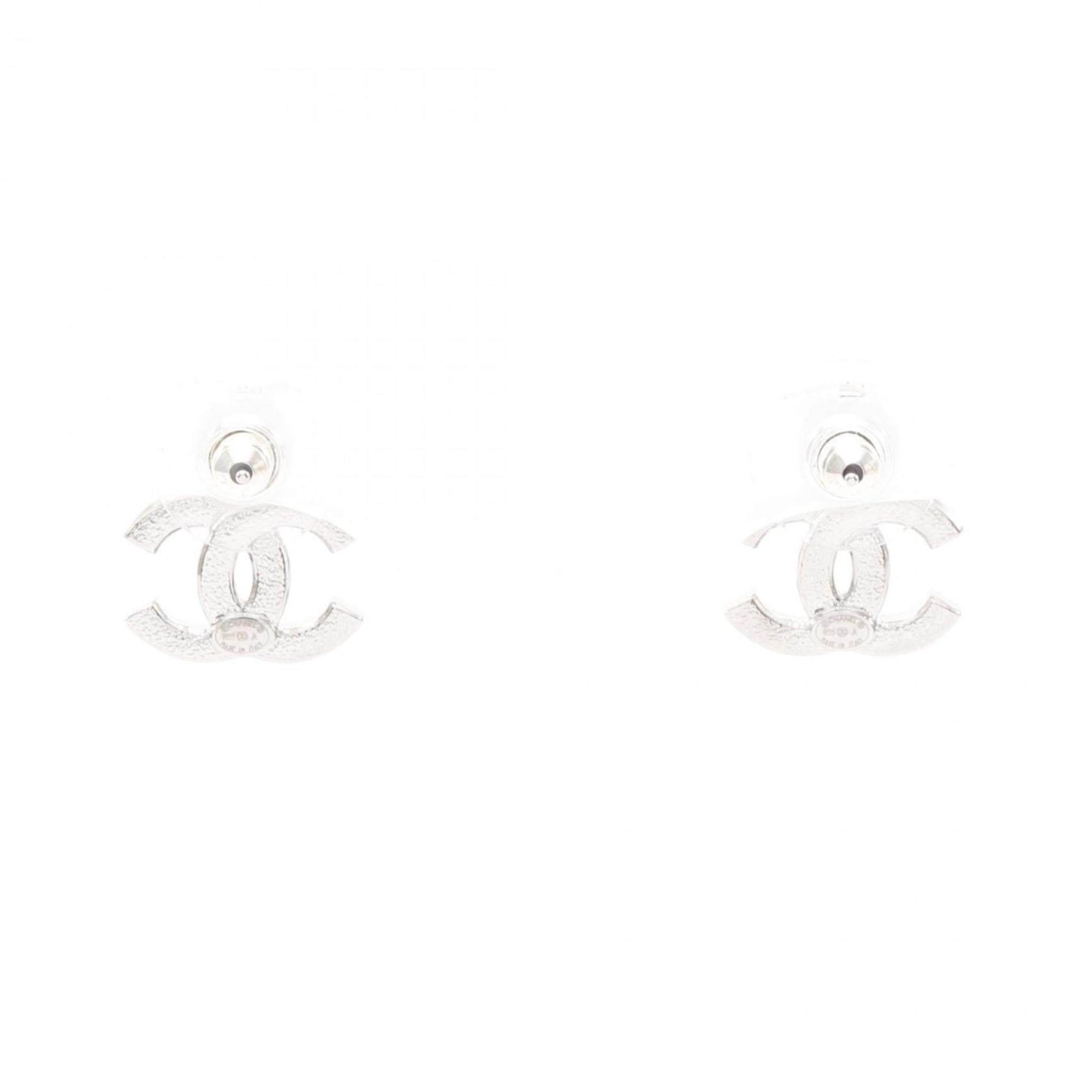 CC Logo Earrings Sterling Silver
