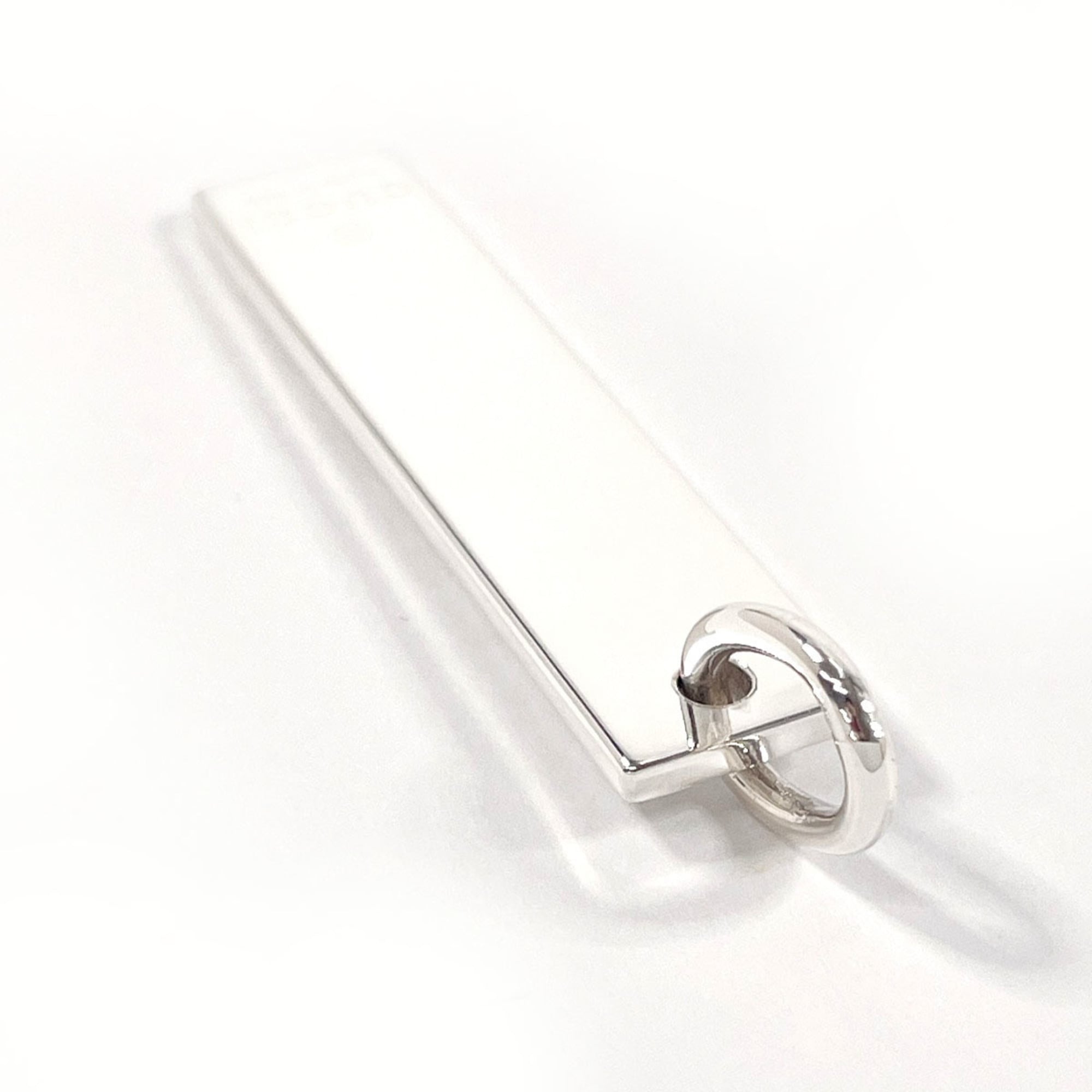 Plate Pendant Sterling Silver
