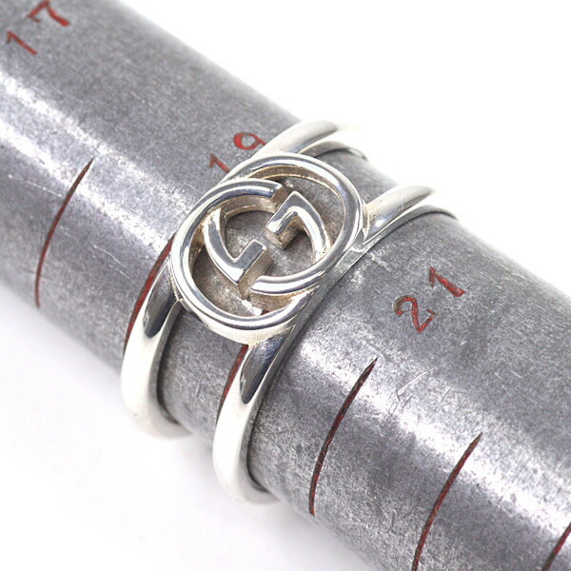 Interlocking Band Ring Sterling Silver