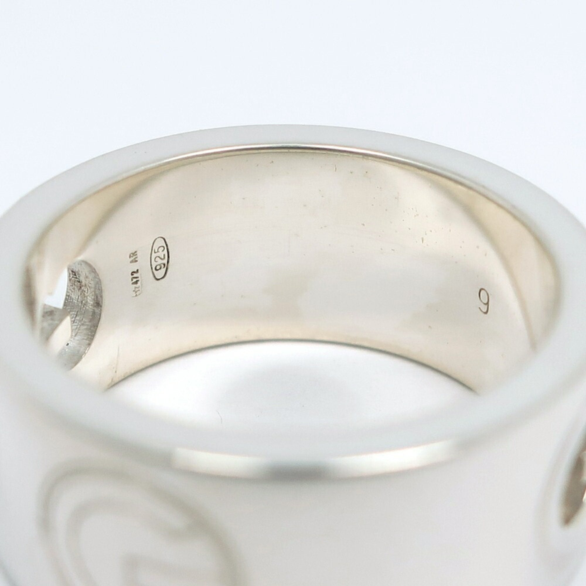G Ring Sterling Silver