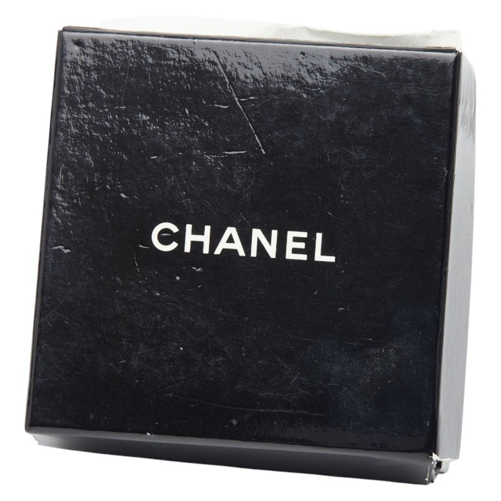 Nameplate Motif Brooch Metal