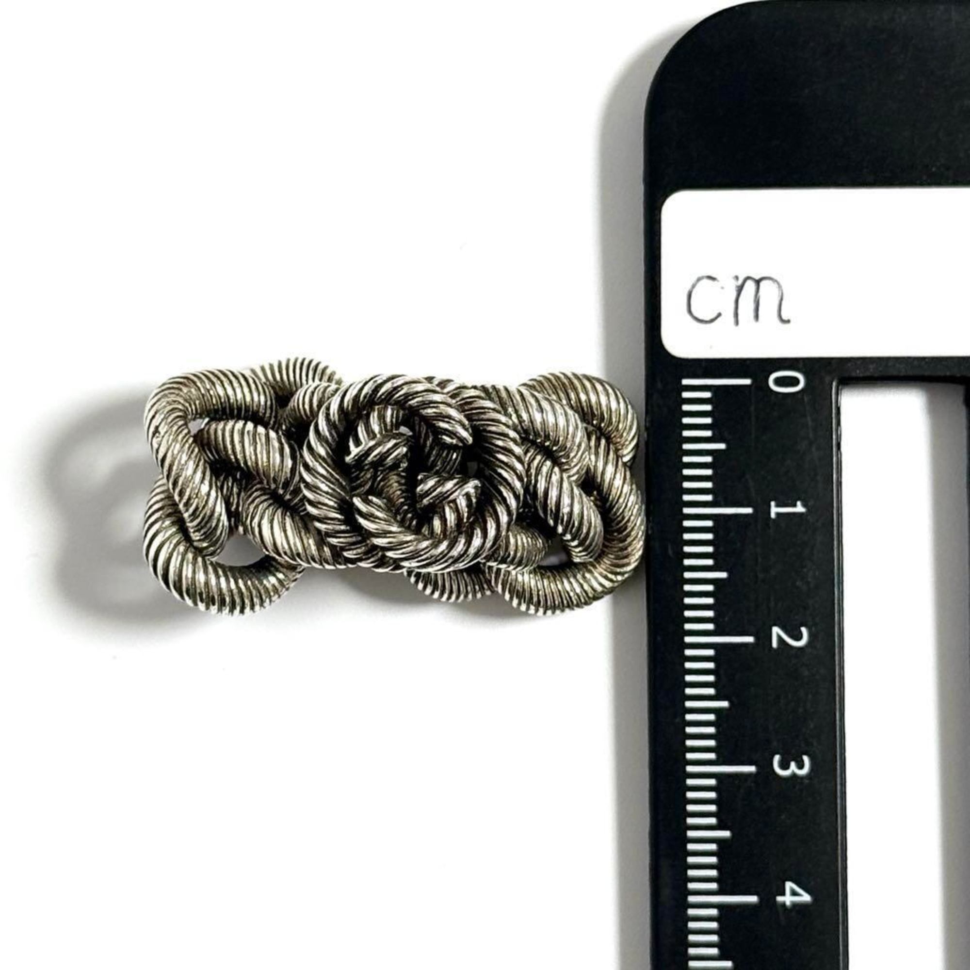 Gourmet Chain Ring Sterling Silver