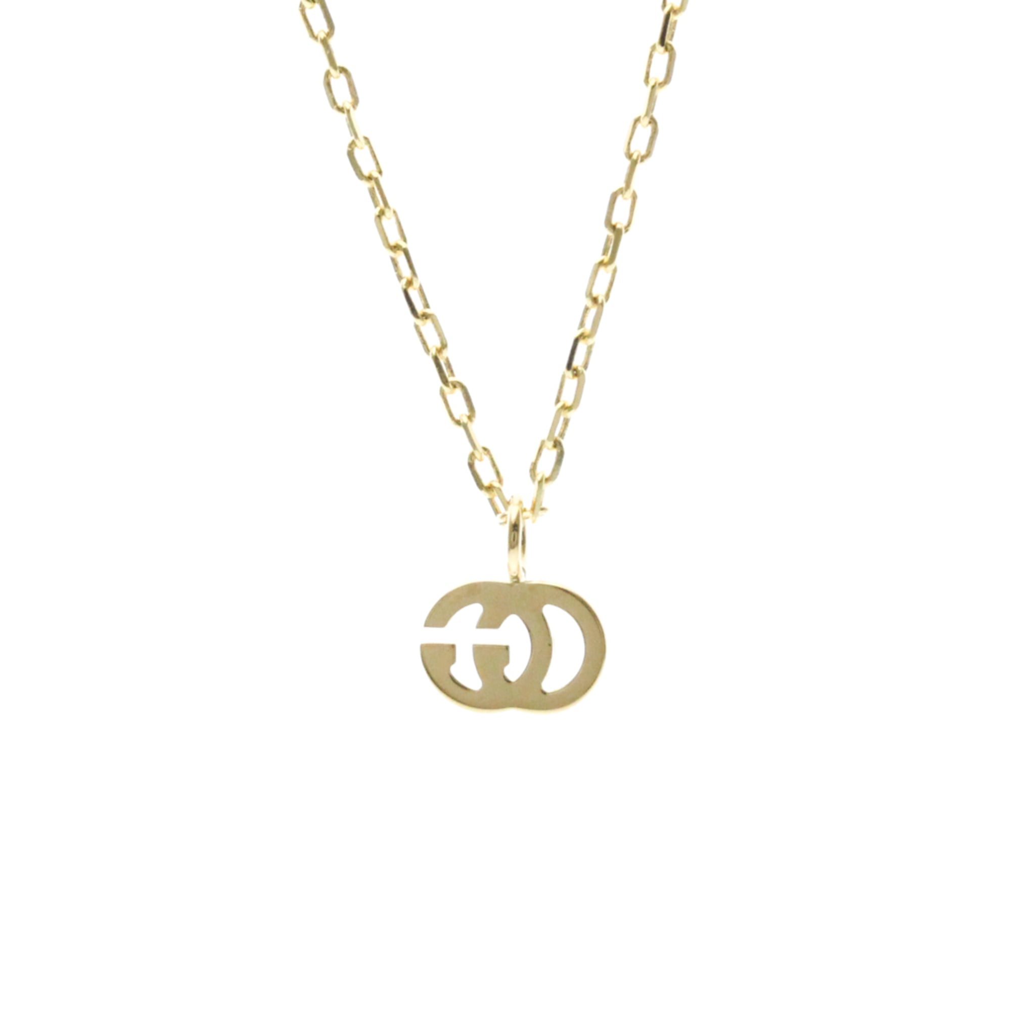 Pendant Necklace 18K Yellow Gold with Topaz