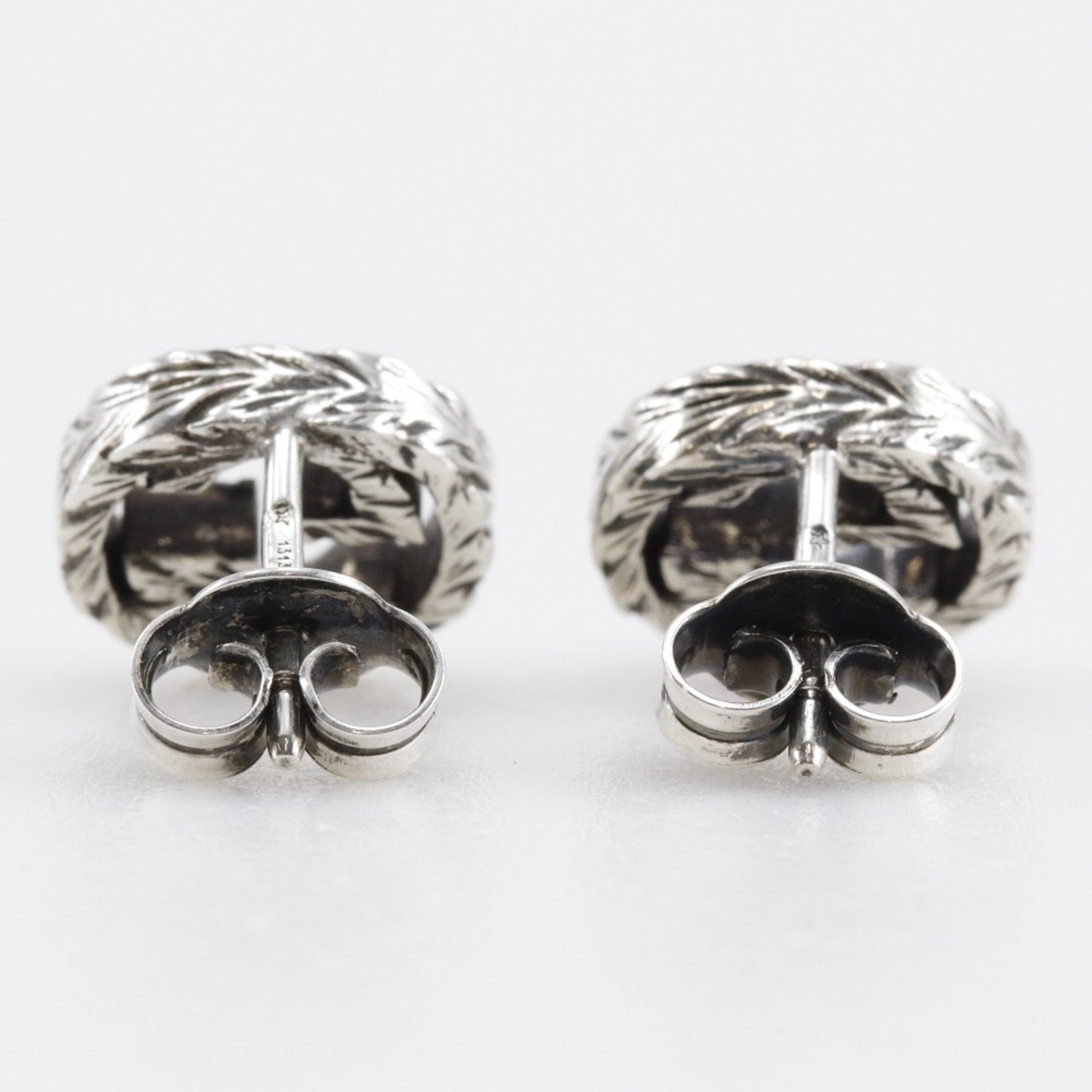 Earrings Silver-Tone Metal