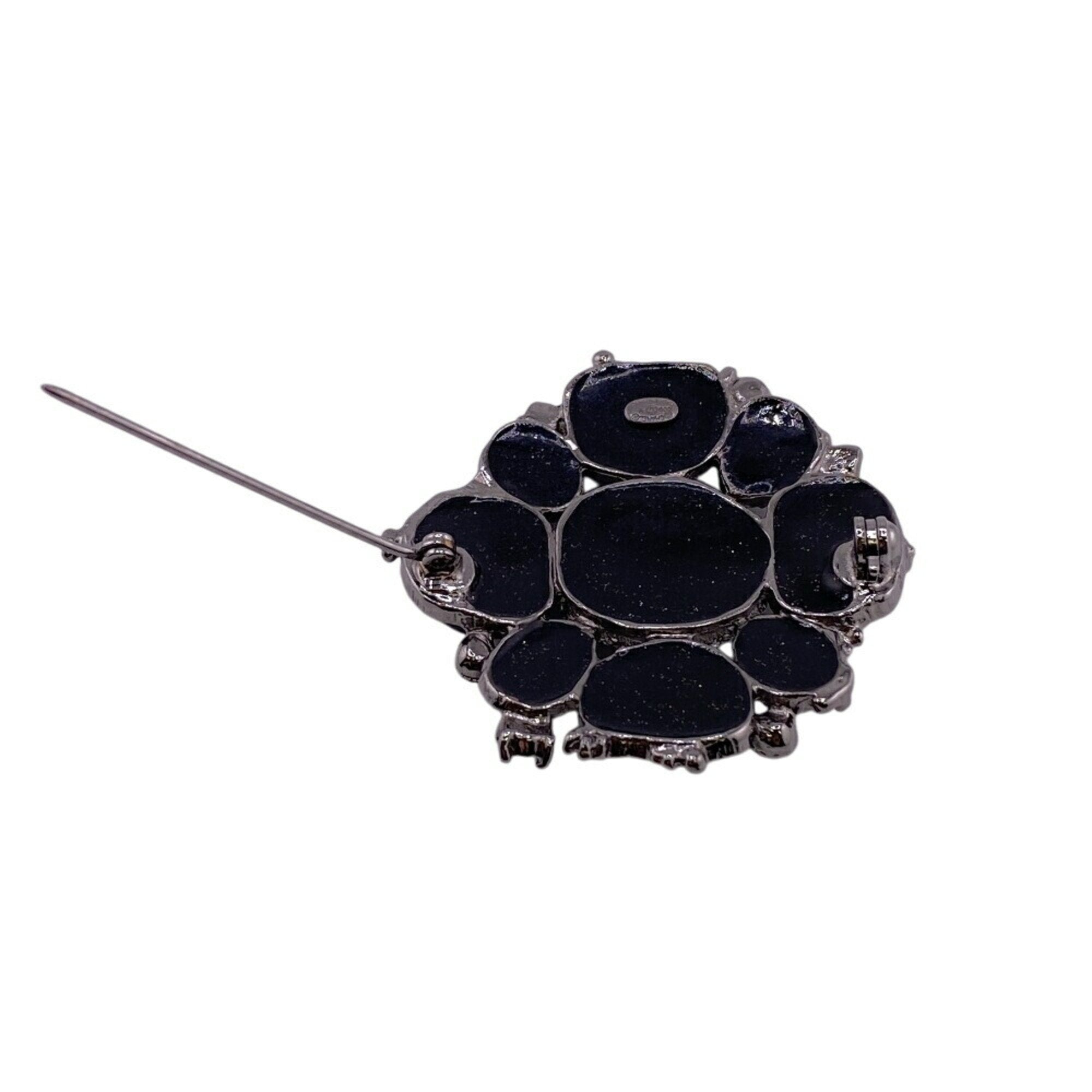 CC Logo Brooch Metal