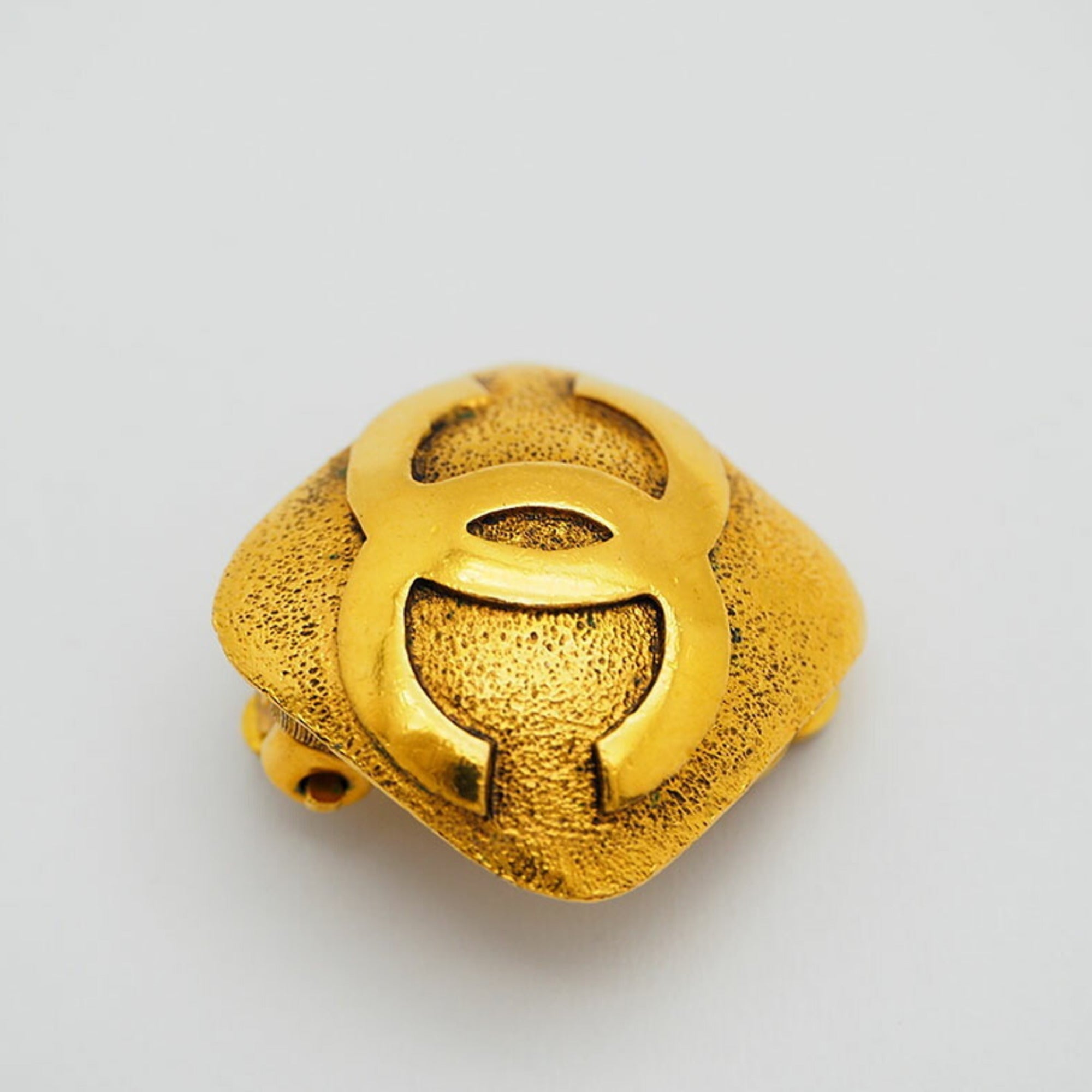 Clip-On Earrings Clip-On Gold-Tone Metal